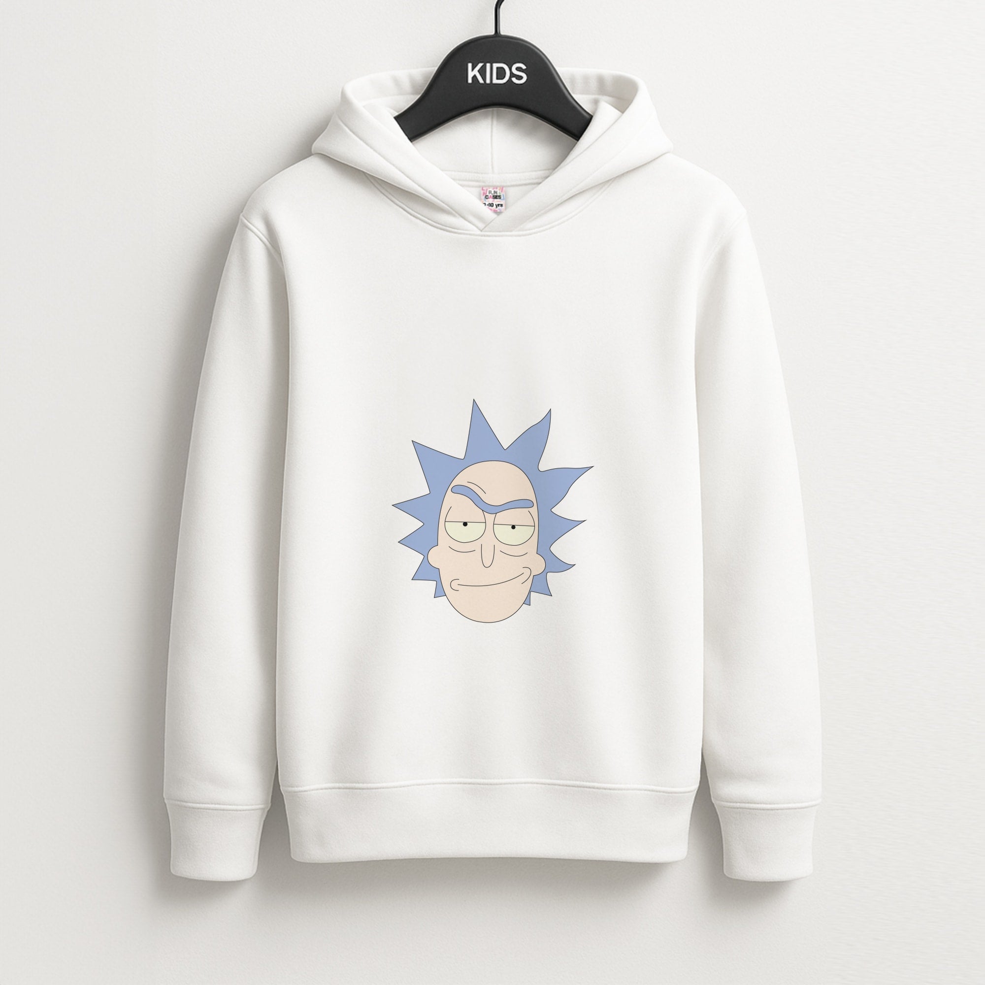 Smirk - Rick And Morty Unisex Kids Hoodie