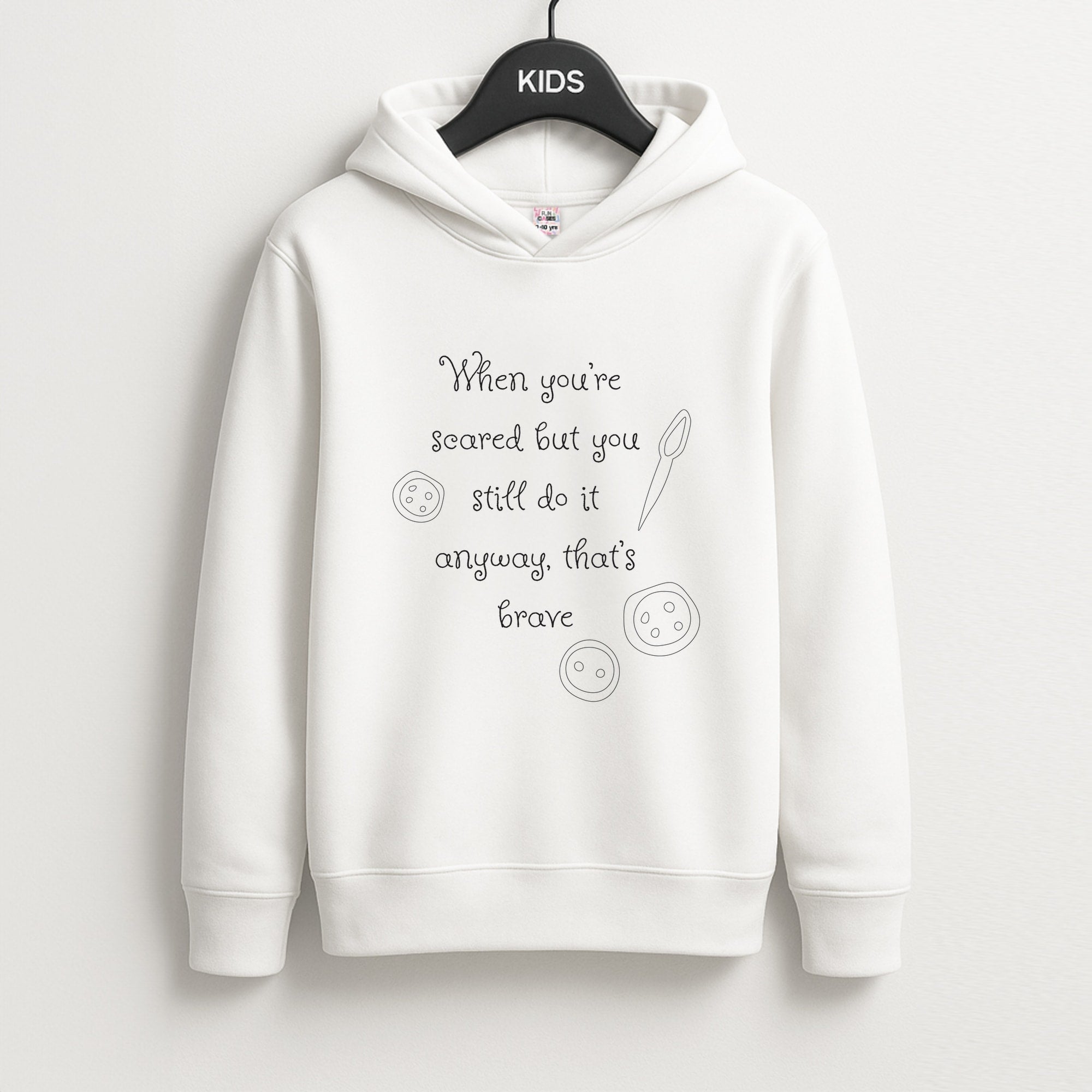 That's Brave Kids Hoodie