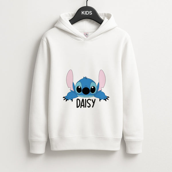 Blue Alien - Personalised Disney Unisex Kids Hoodie