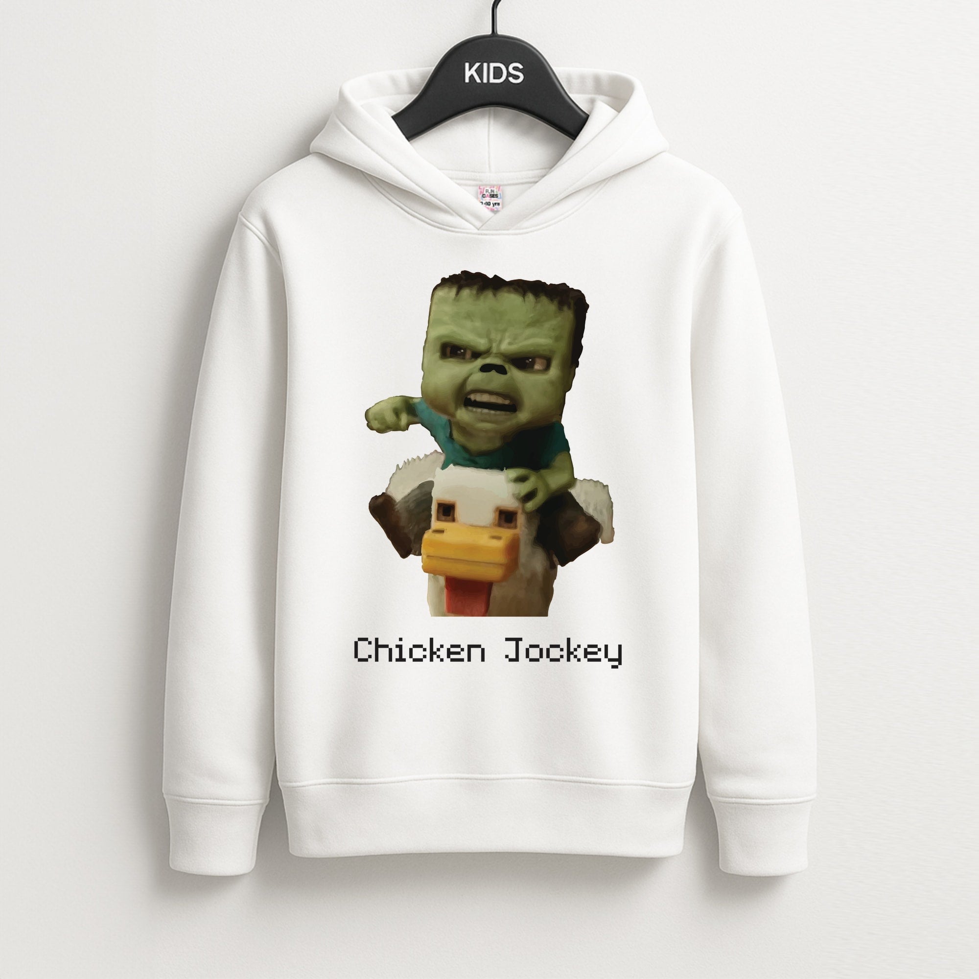 Chicken Jockey Unisex Kids Hoodie