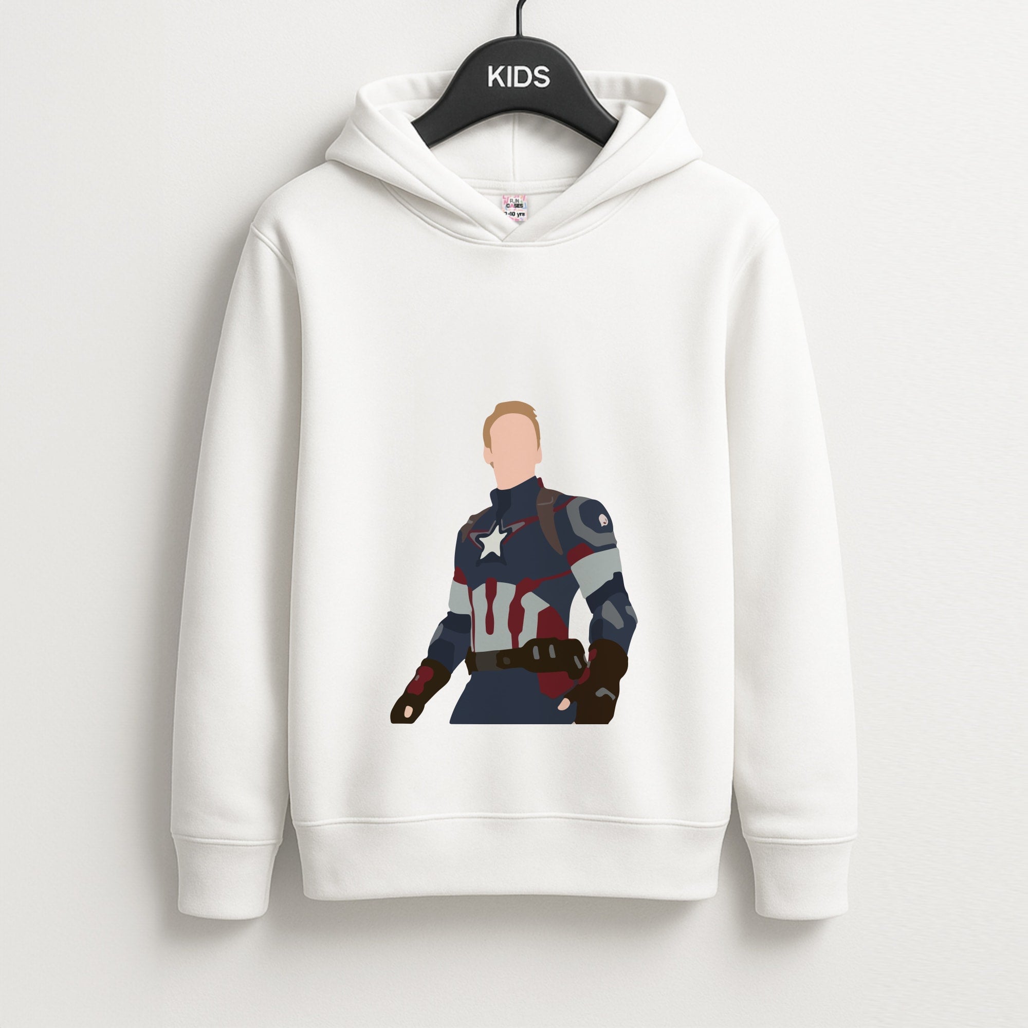 Captain America Unisex Kids Hoodie