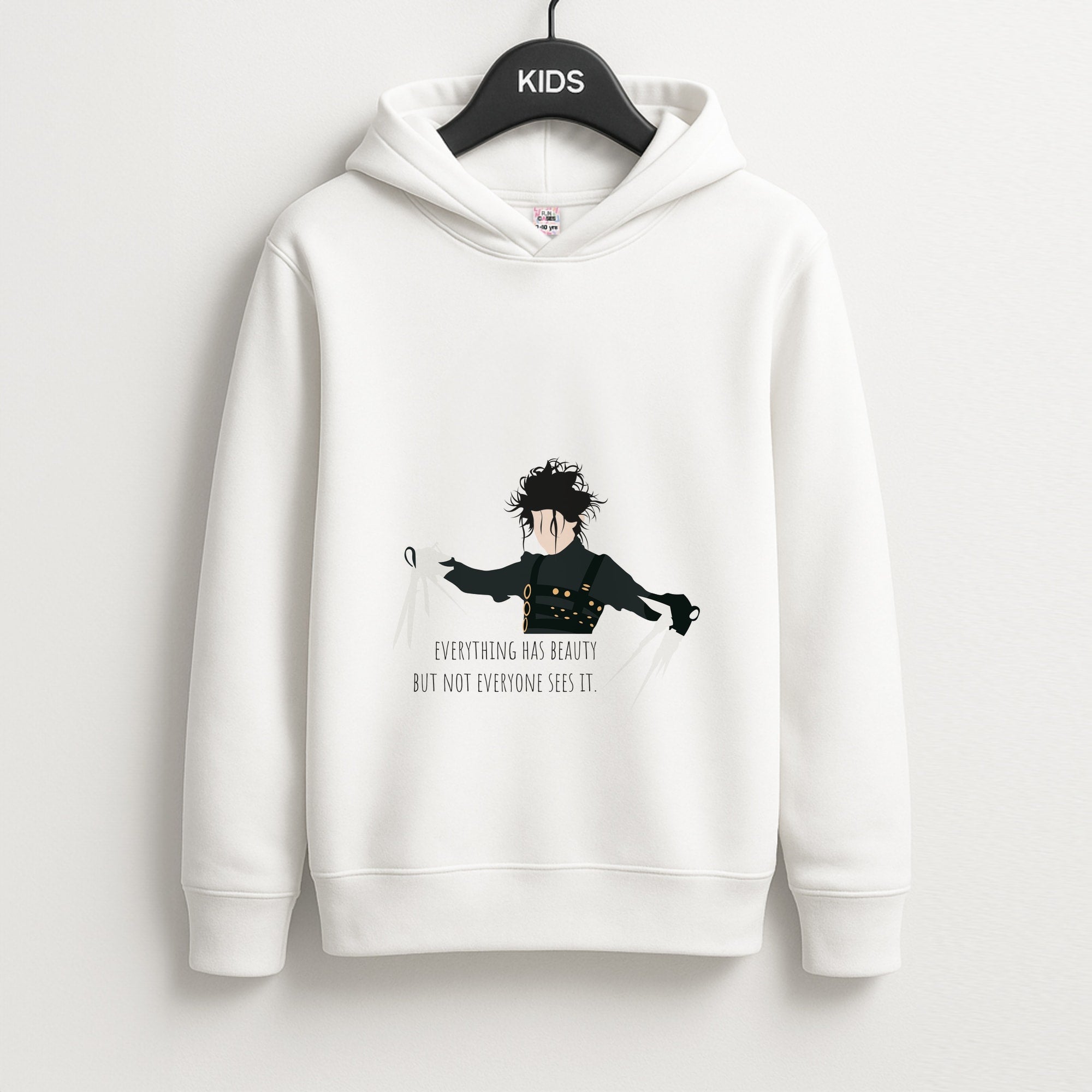 Everything Has Beauty - Scissorhands Unisex Kids Hoodie