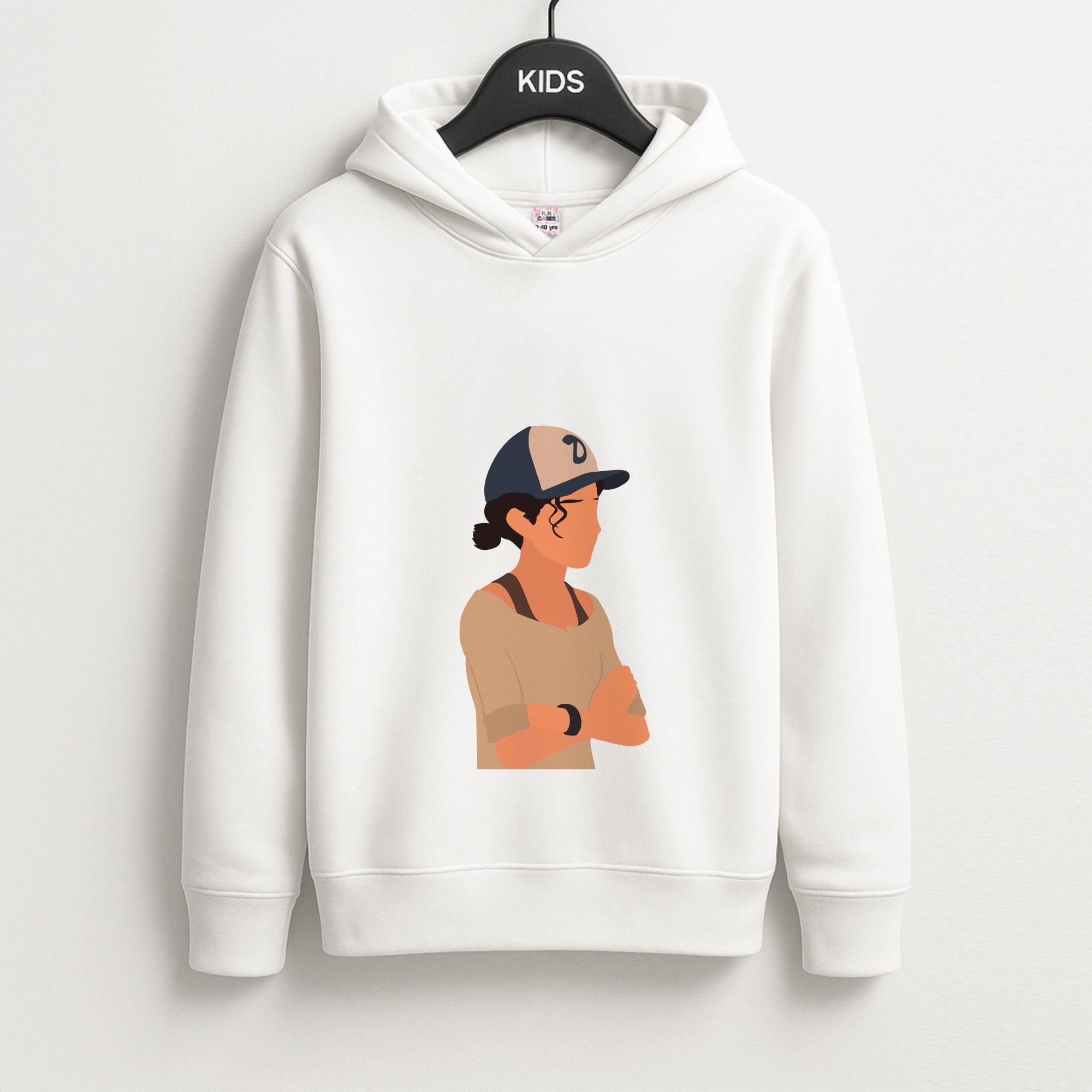 Clementine Faceless - TWD Unisex Kids Hoodie