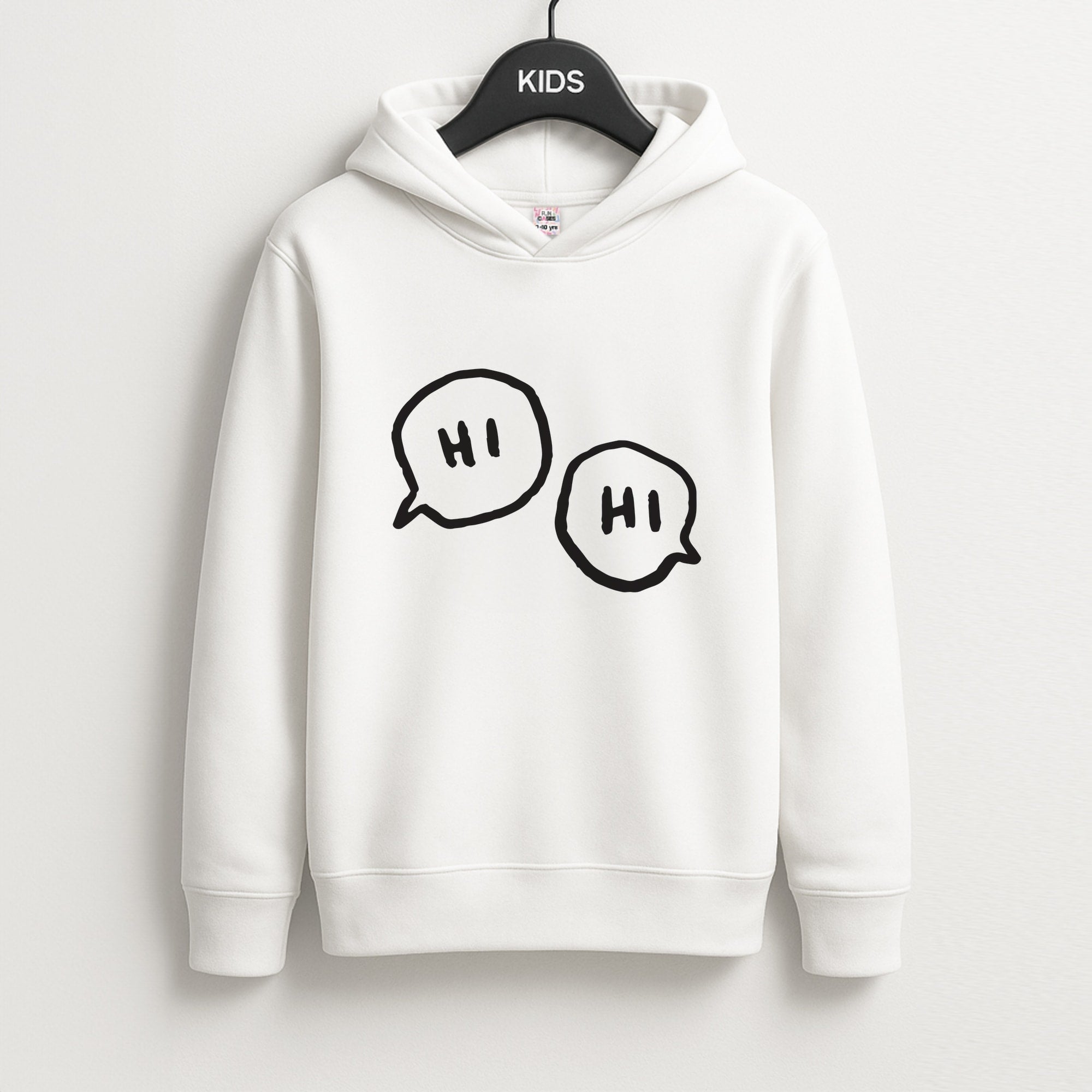 Hi Hi - Heart TV Kids Hoodie