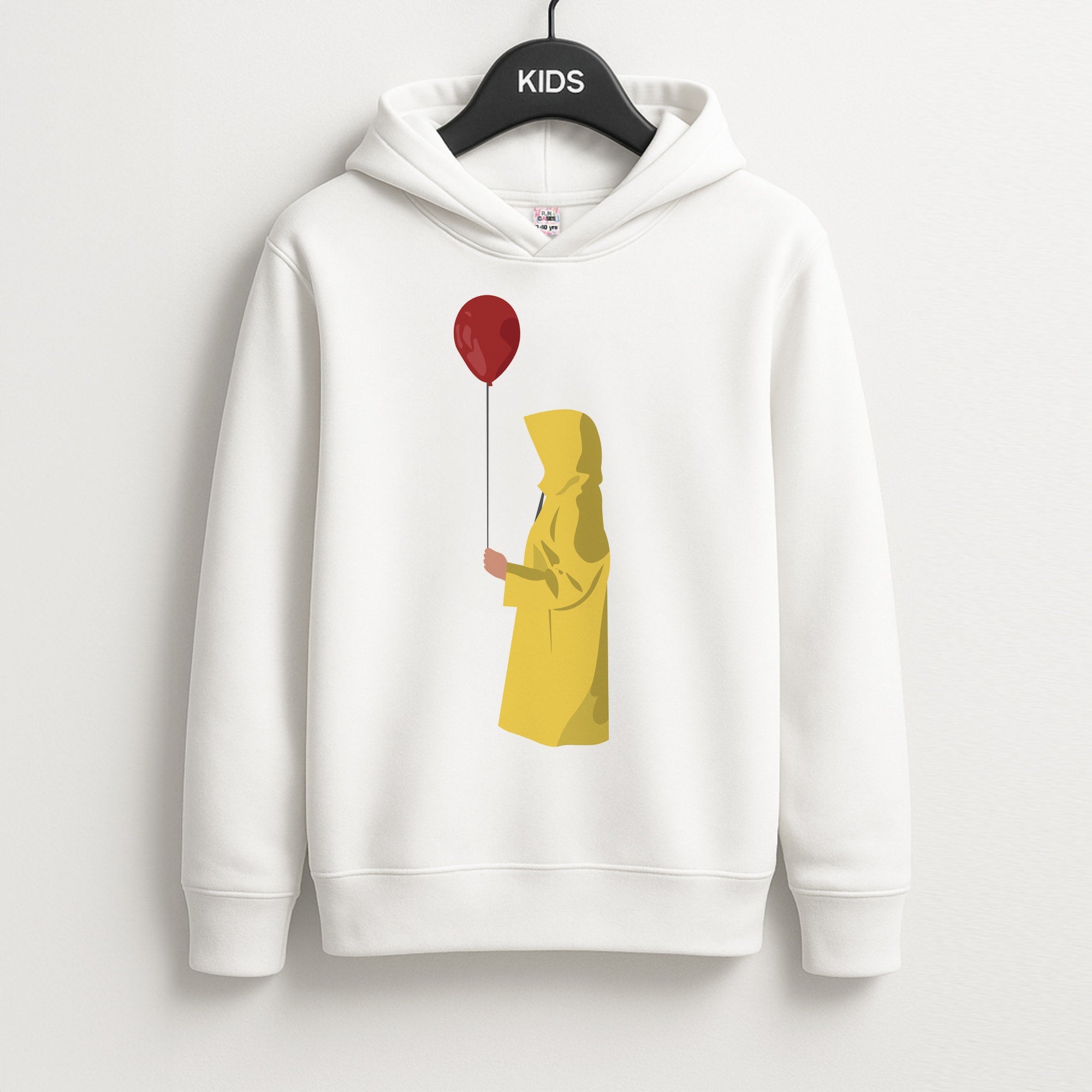Holding Balloon - Clown Unisex Kids Hoodie
