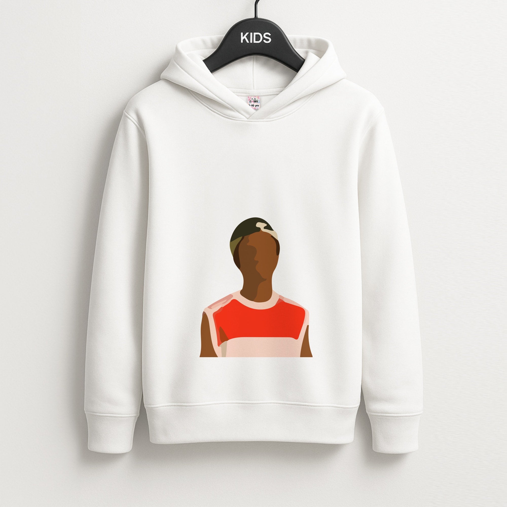 Faceless Lucas - Stranger Things Unisex Kids Hoodie
