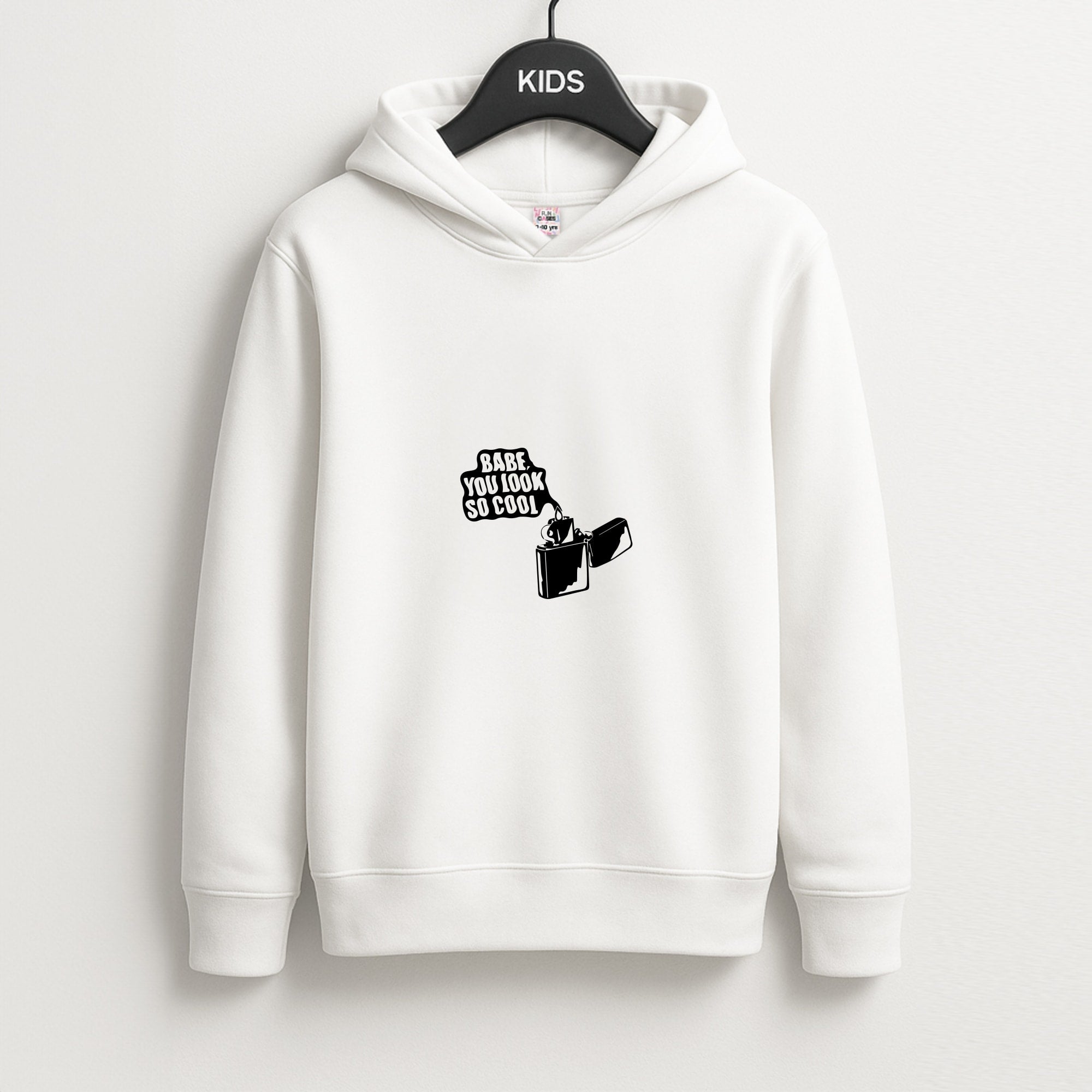 Babe, You Look So Cool - 1975 Unisex Kids Hoodie