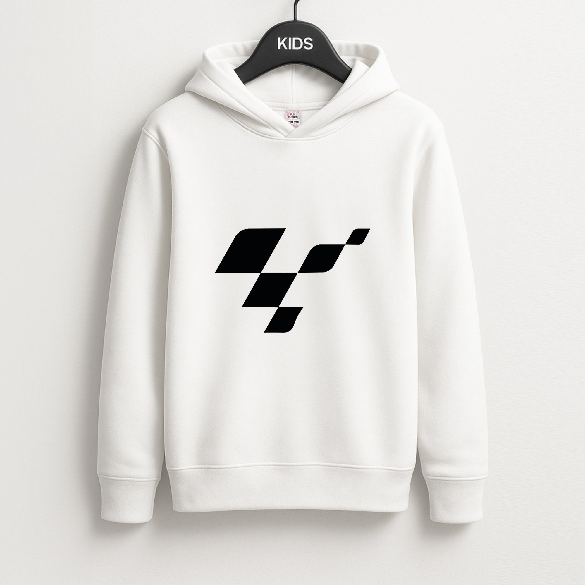 logo - Motorbike Unisex Kids Hoodie