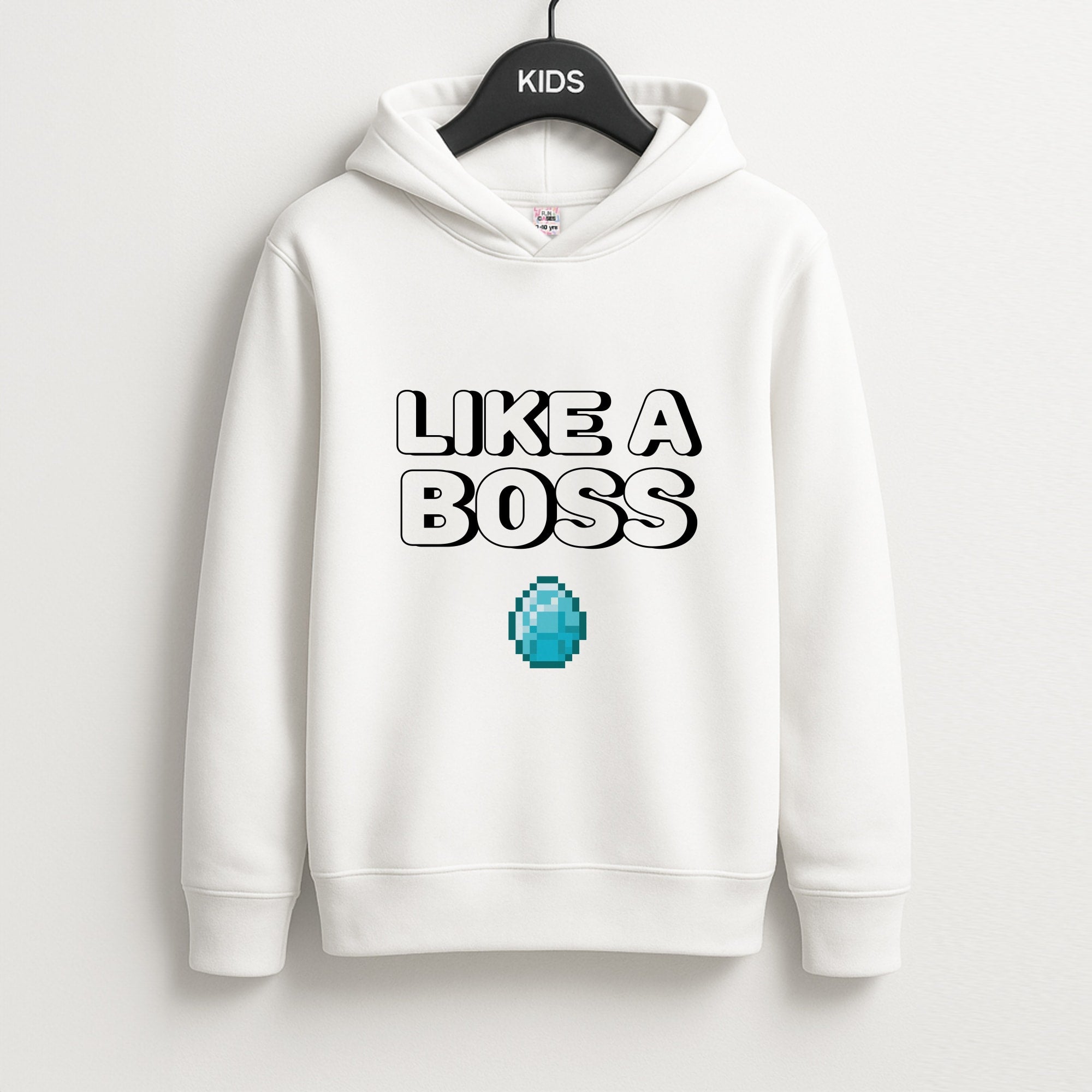 Like A Boss Unisex Kids Hoodie