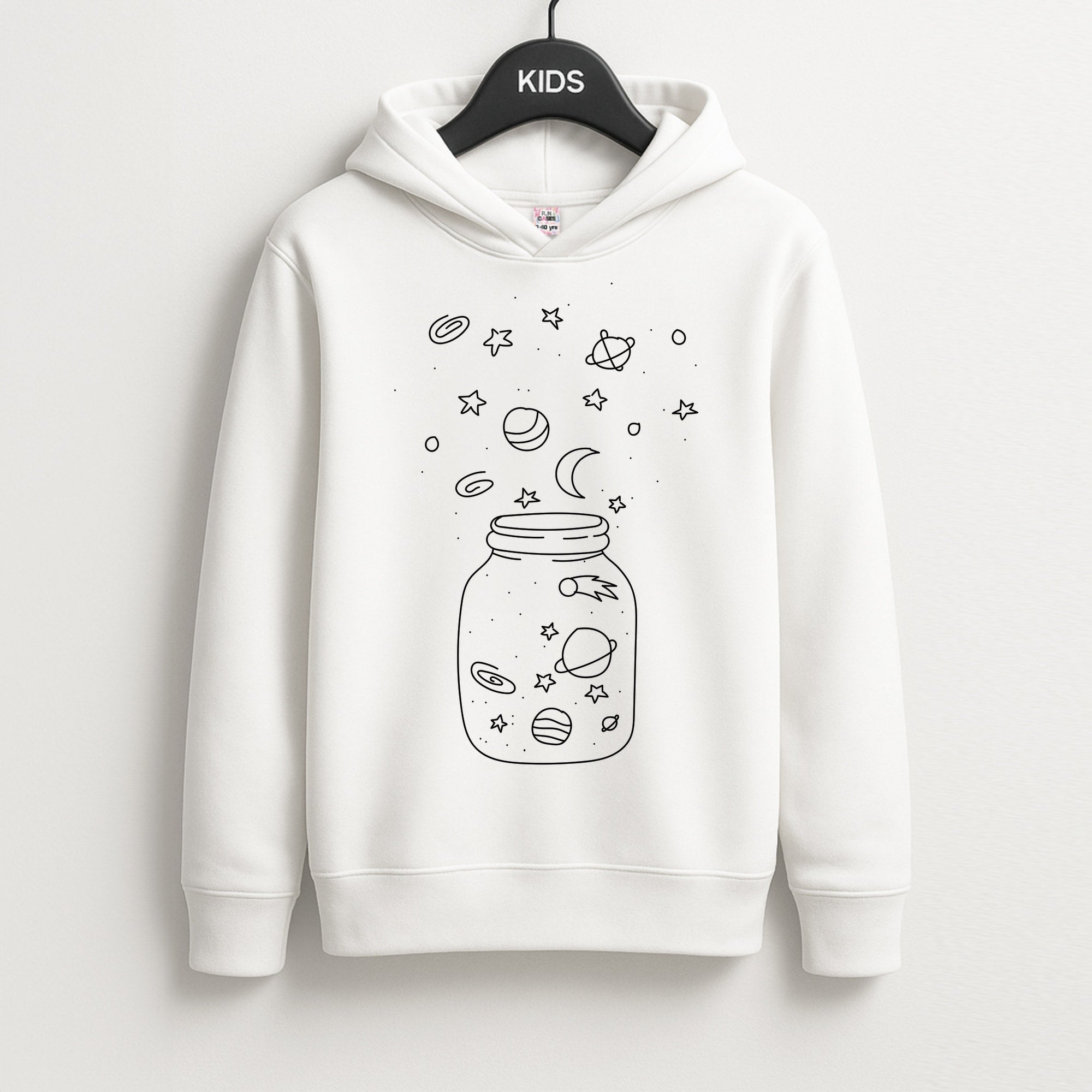 Space Jar Unisex Kids Hoodie