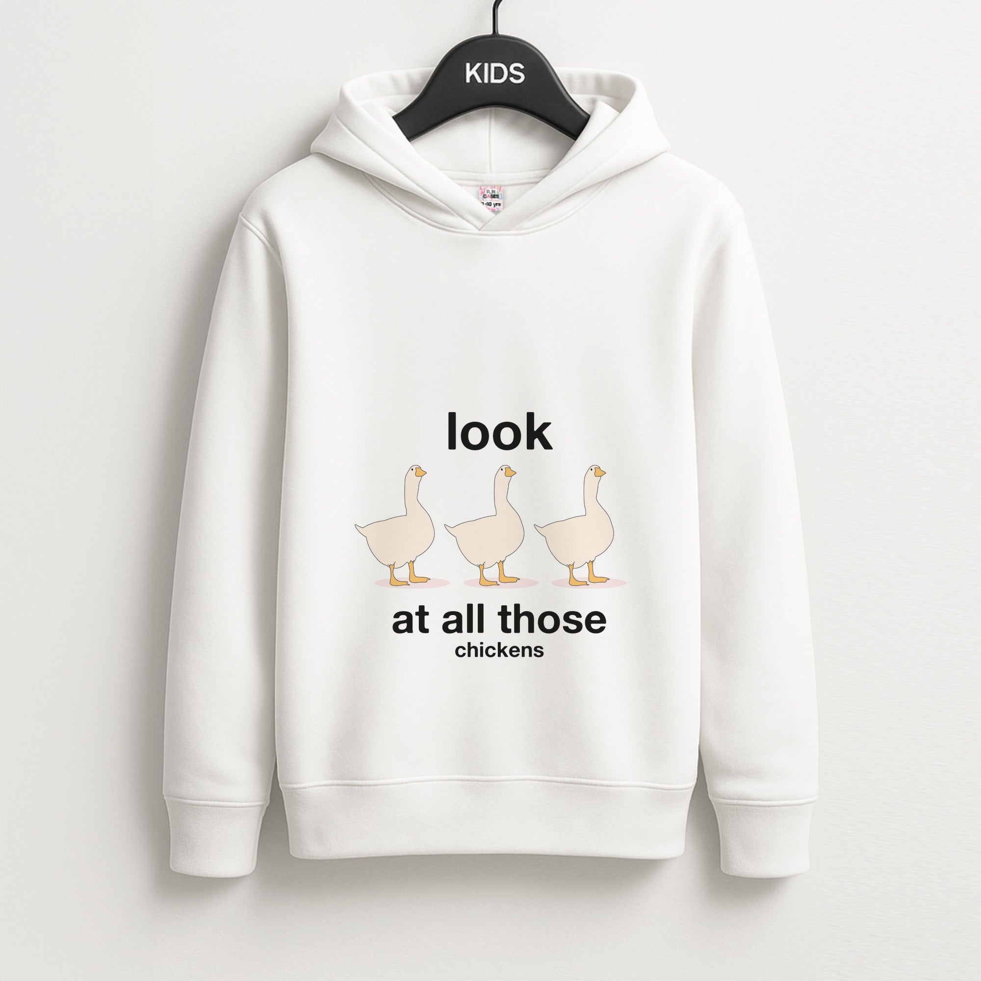 Look At All Those Chickens - Memes Unisex Kids Hoodie