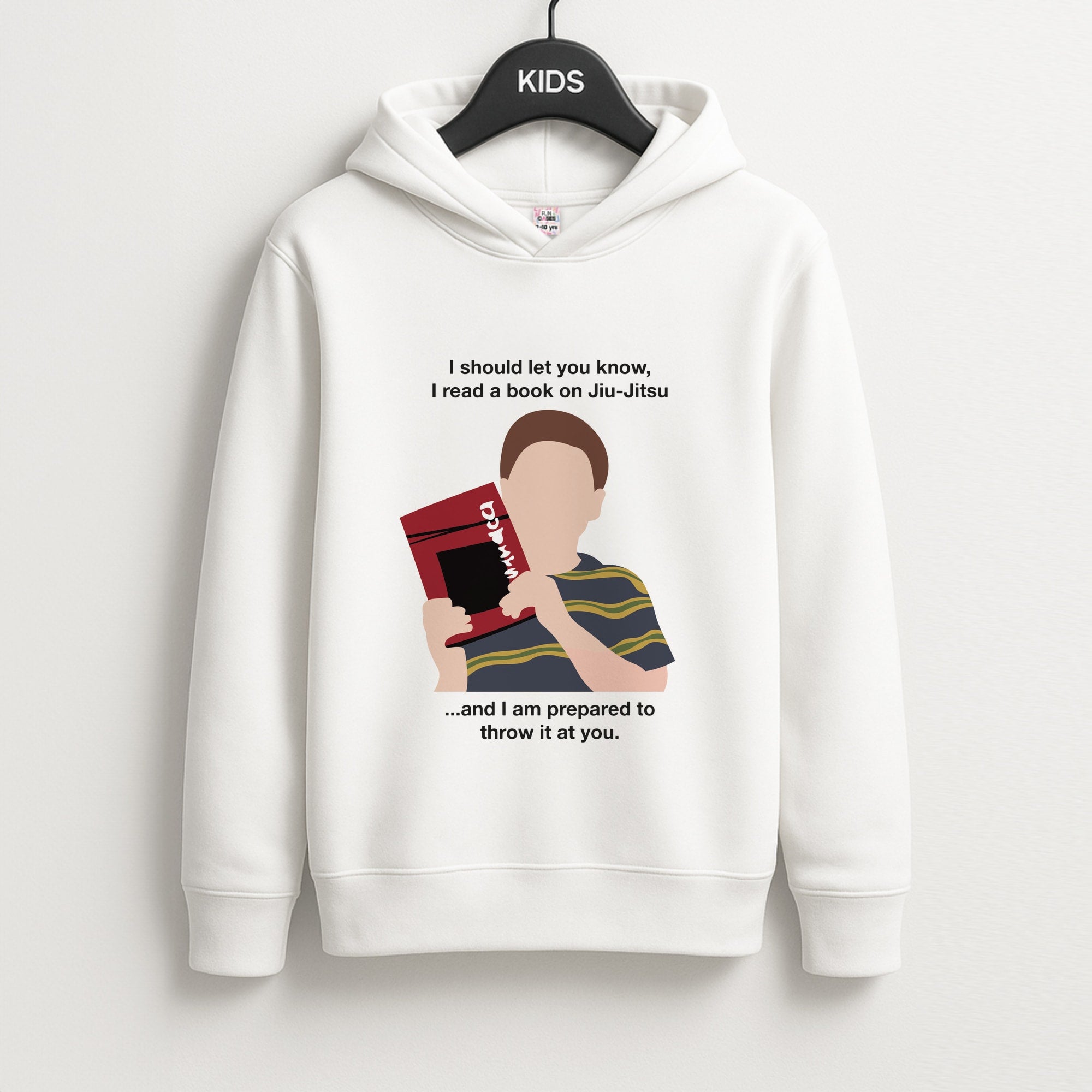 Book On Jiu-Jitsu - Sheldon Unisex Kids Hoodie