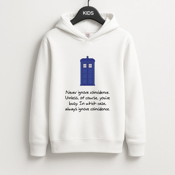 Never Ignore Coincidence Unisex Kids Hoodie