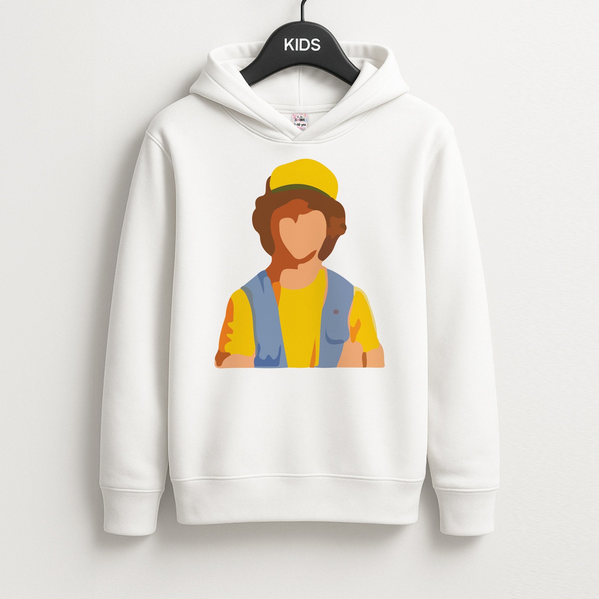Faceless Dustin - Stranger Things Kids Hoodie