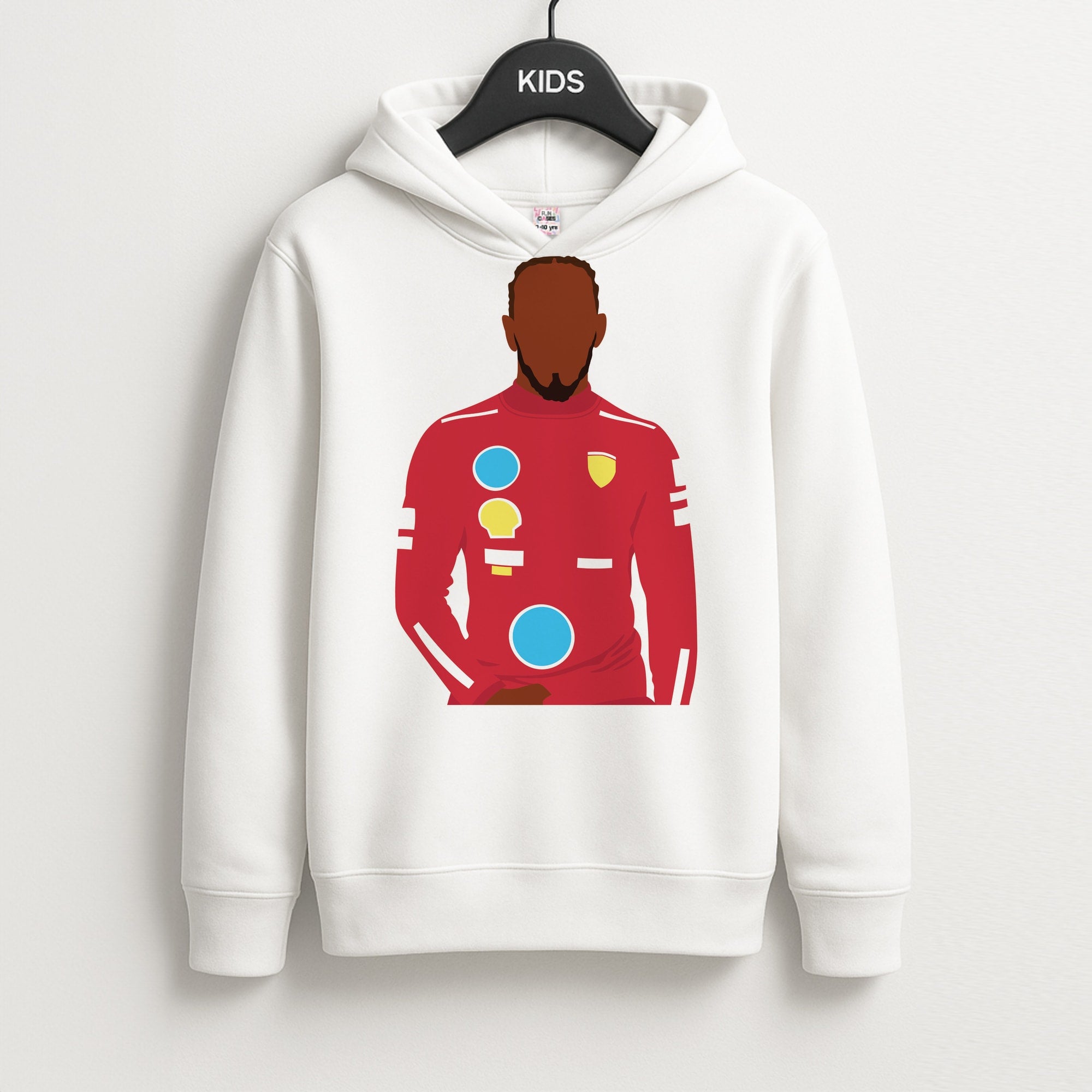 Hamilton In Red Kids Hoodie