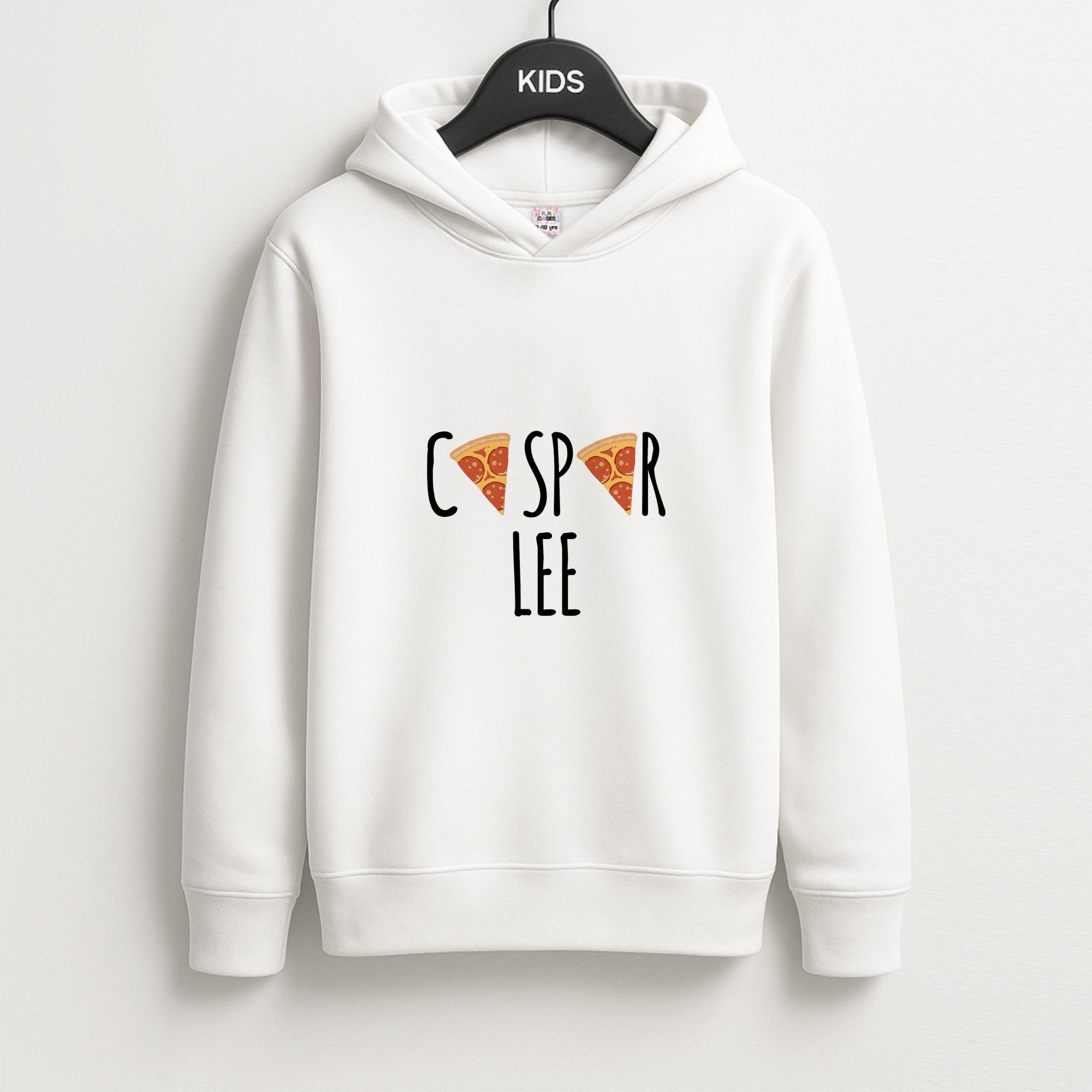Caspar Lee Pizza Unisex Kids Hoodie