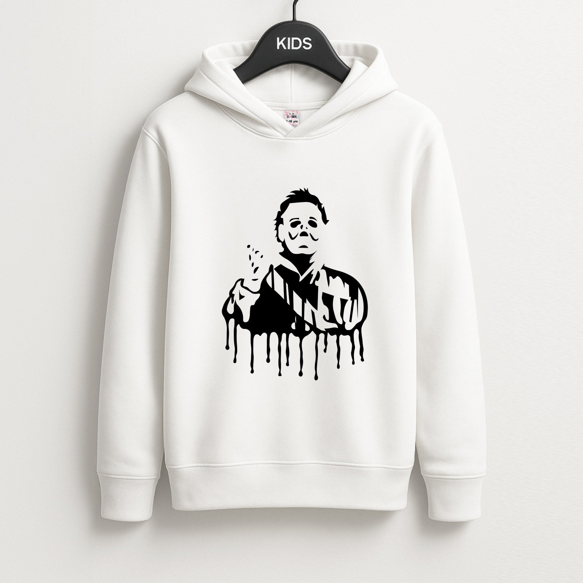 Black & White - Myers Unisex Kids Hoodie
