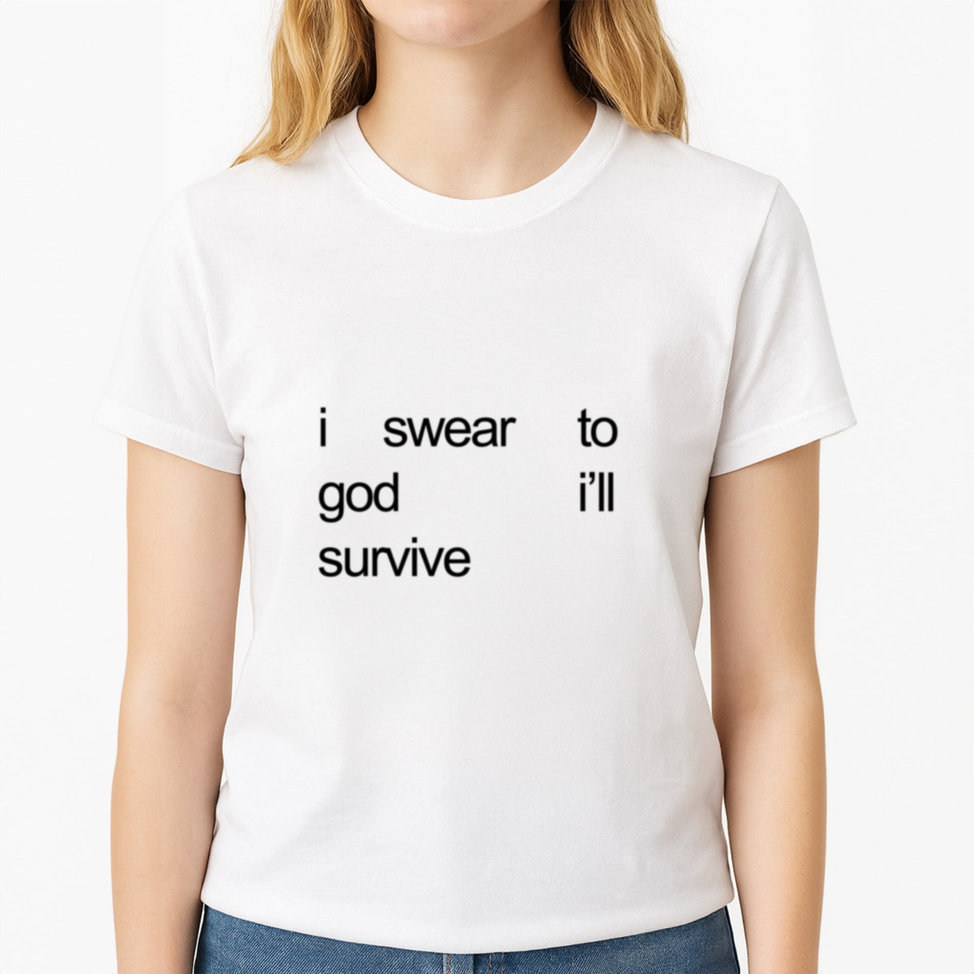 I Swear To God I'll Survive - Lewis Capaldi Women's T-Shirt
