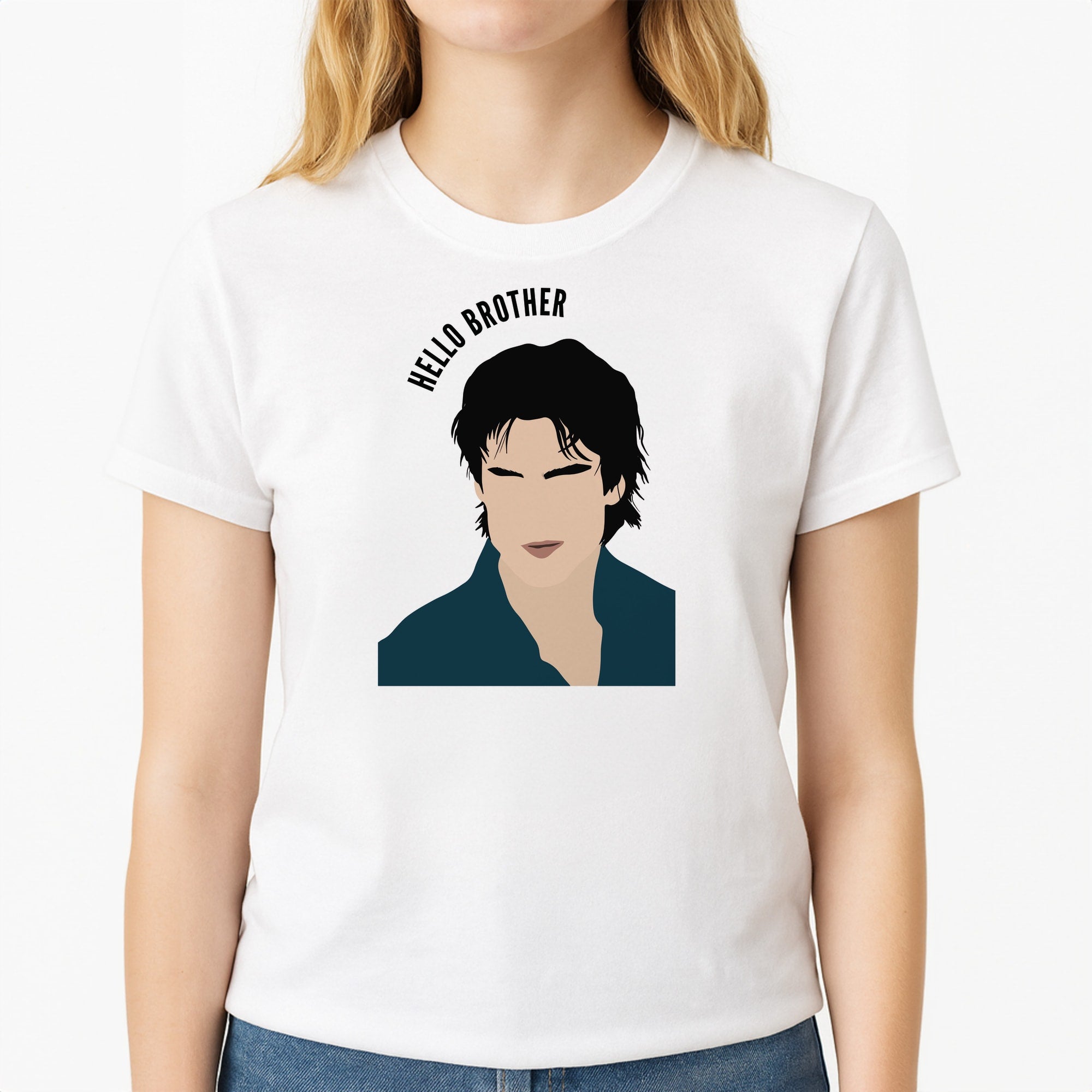 Hello Brother Cartoon - VD T-Shirt