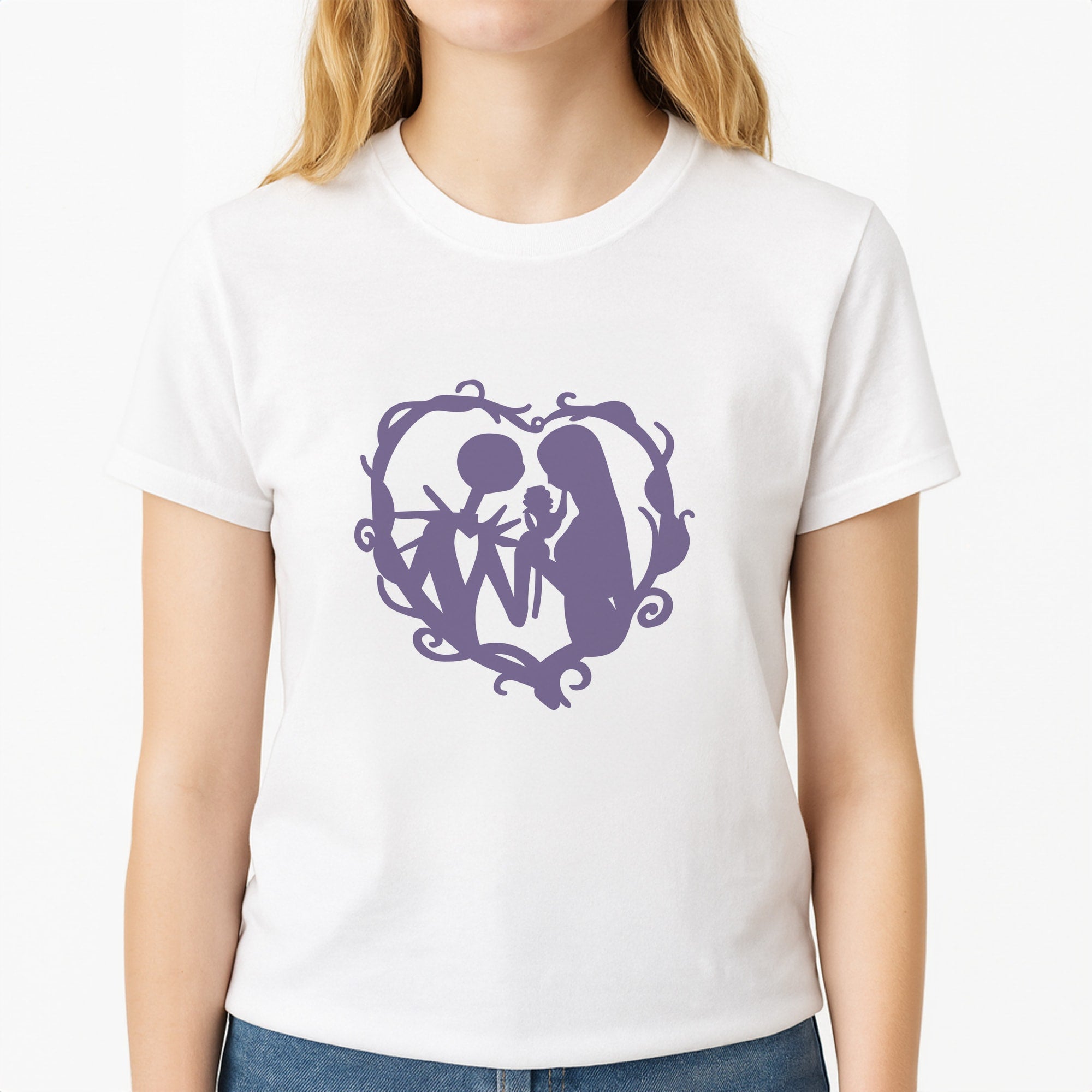 In Love - TNBC Unisex T-Shirt, worn by a female model
