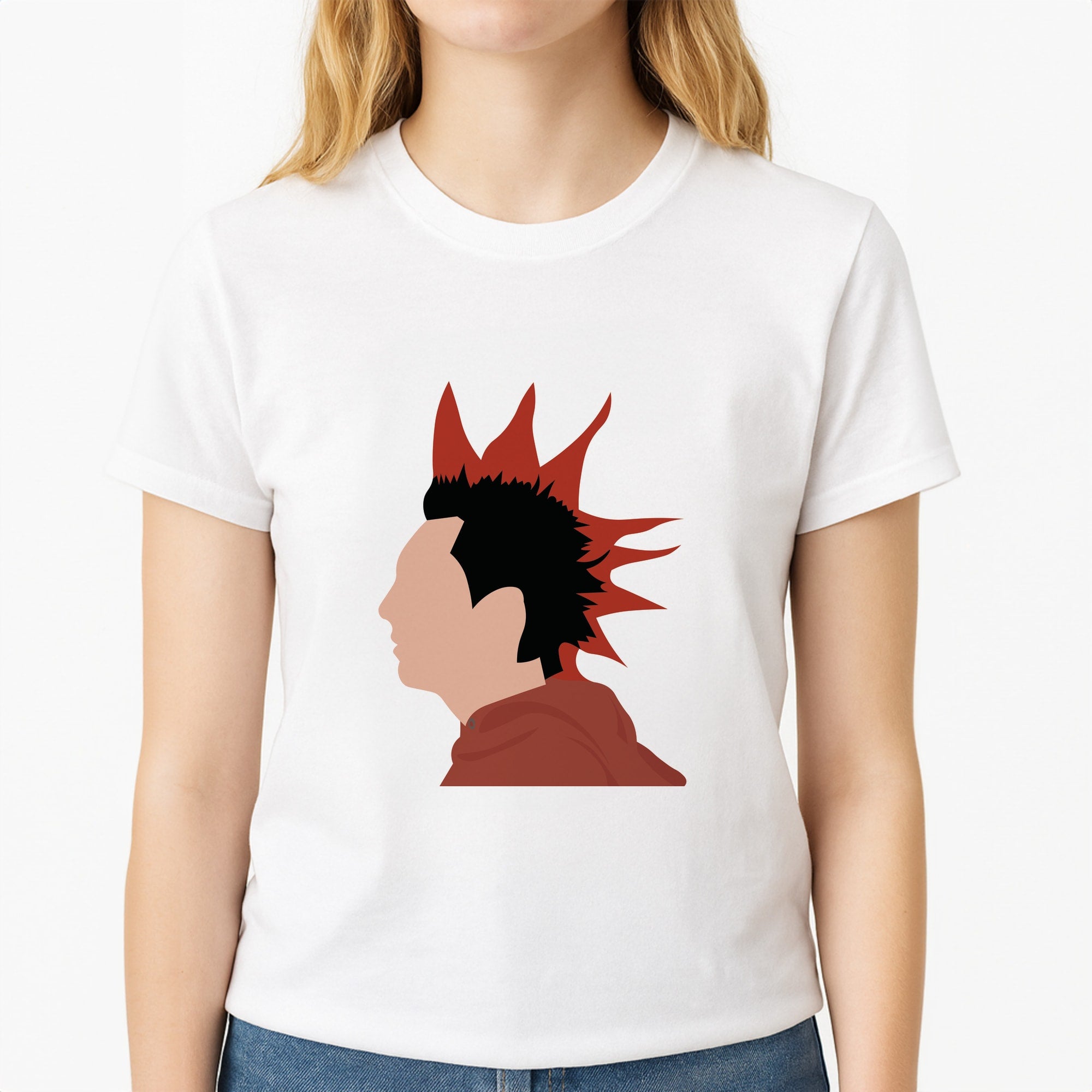 Hawk - C Kai Unisex T-Shirt, worn by a female model