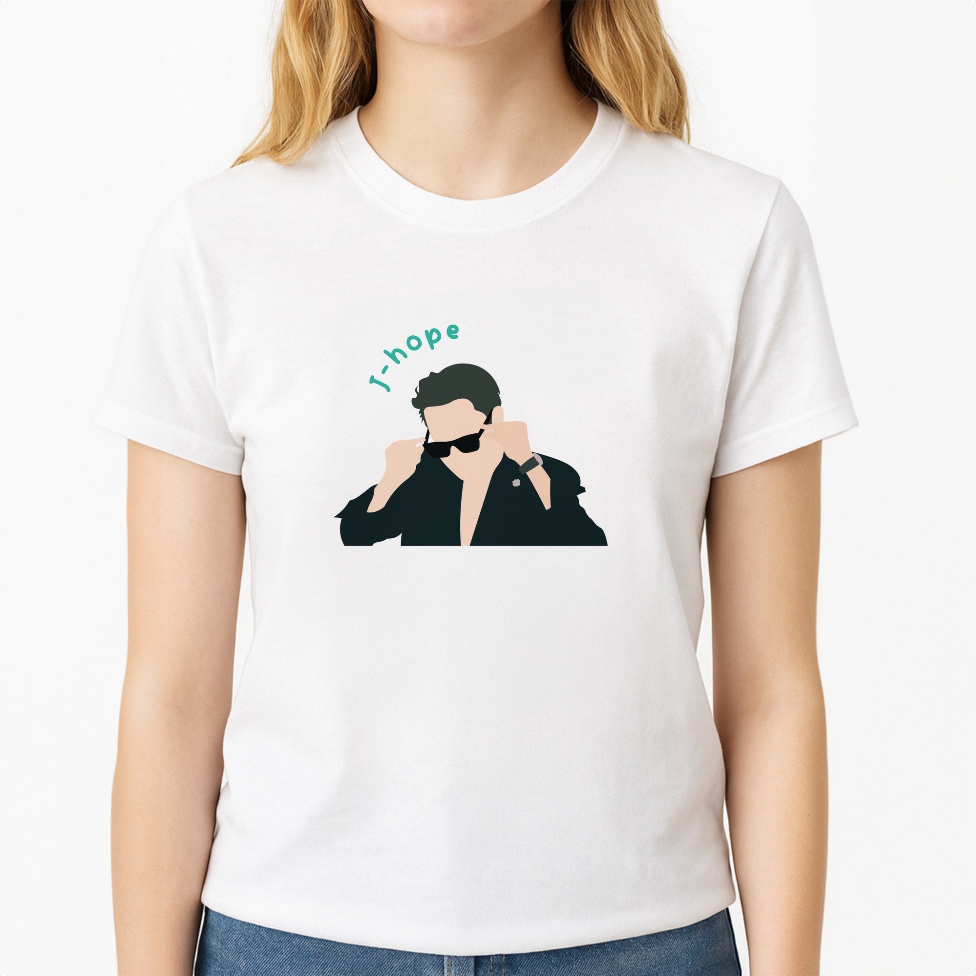 J-Hope Glasses - K Pop T-Shirt