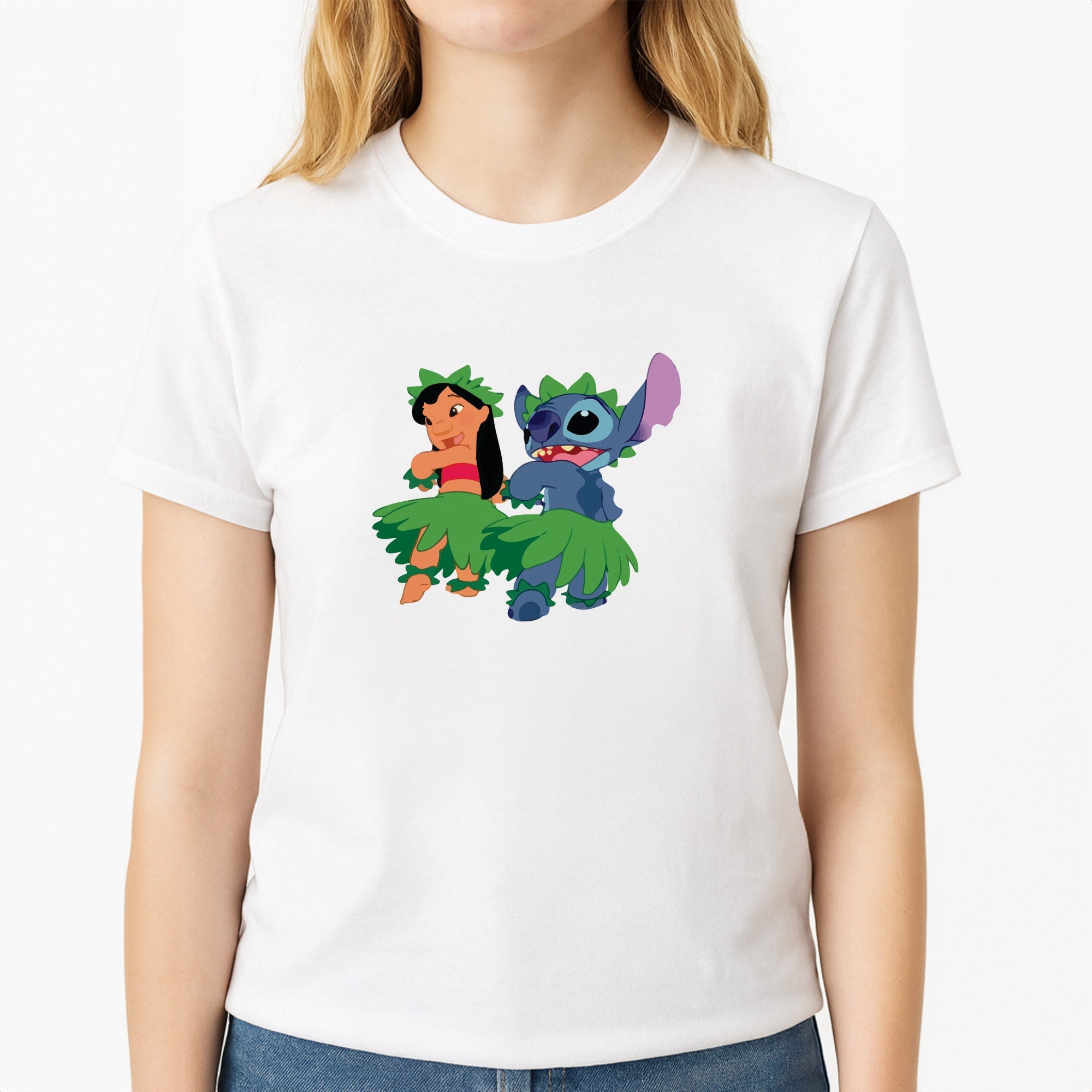 Lilo And Alien Blue Hoola T-Shirt