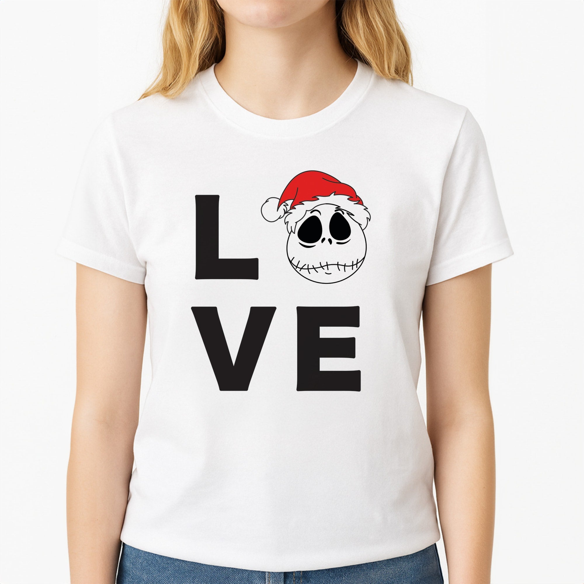 Love Jack Unisex T-Shirt, worn by a female model