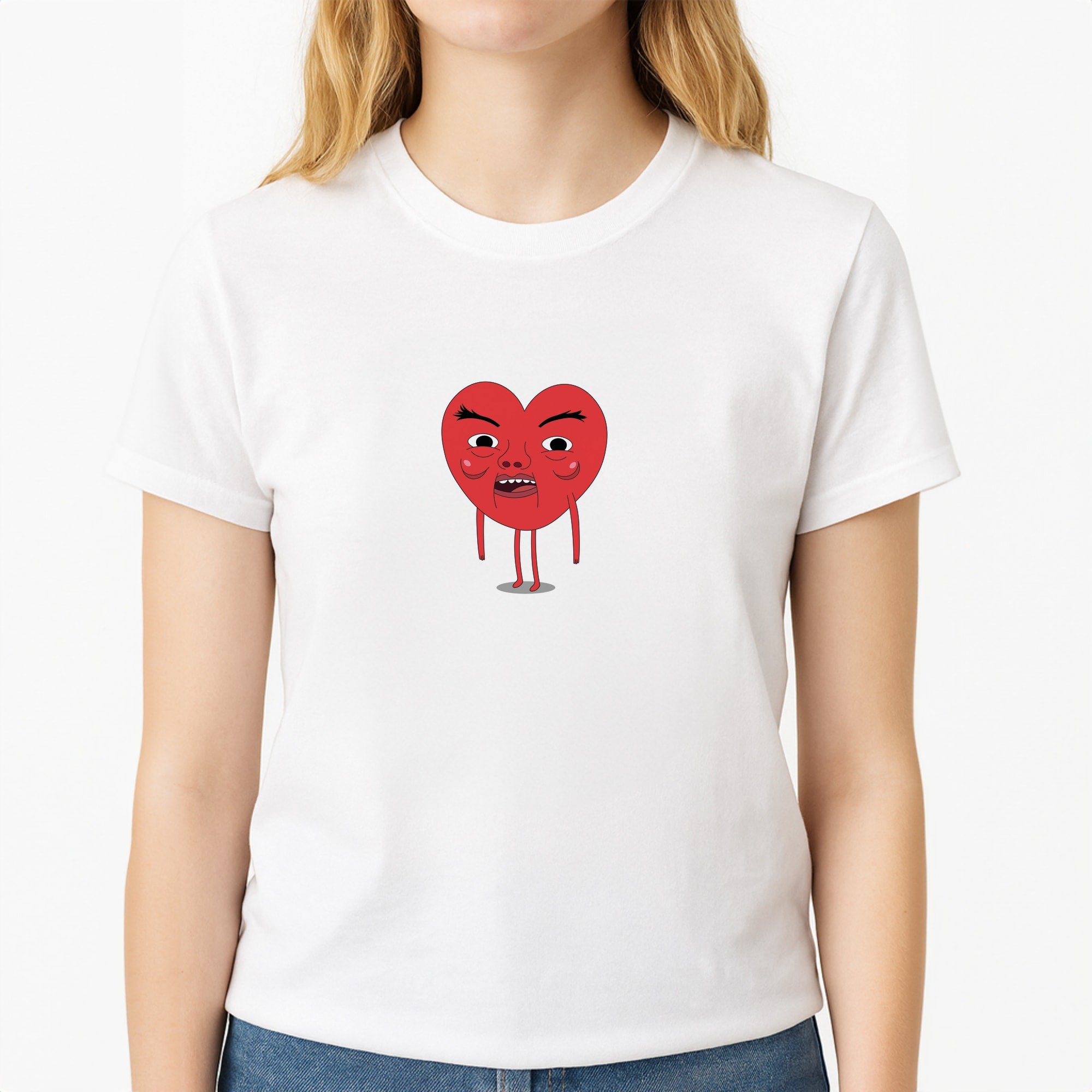 Ricardio Unisex T-Shirt, worn by a female model