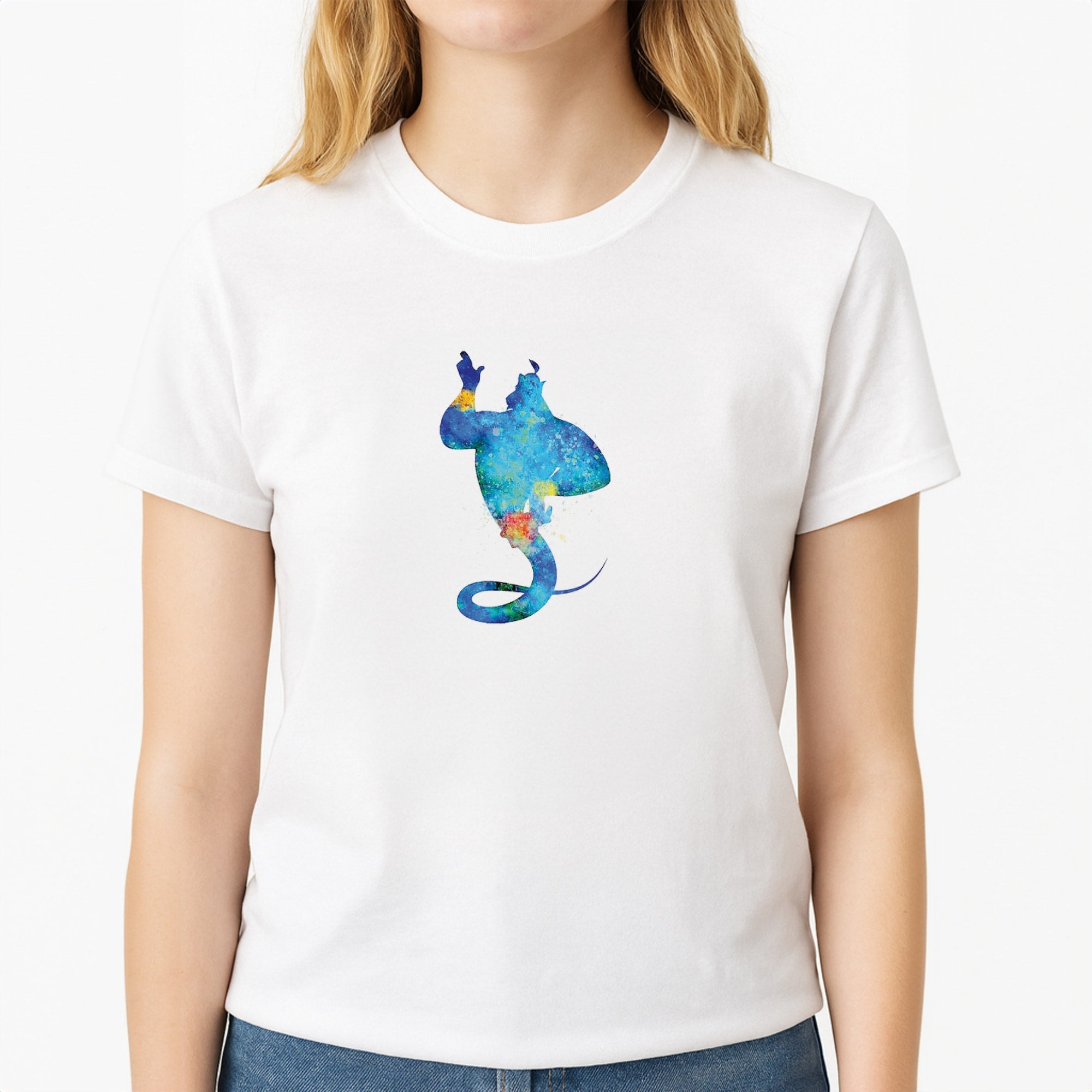 Watercolour Aladdin Fairytale T-Shirt