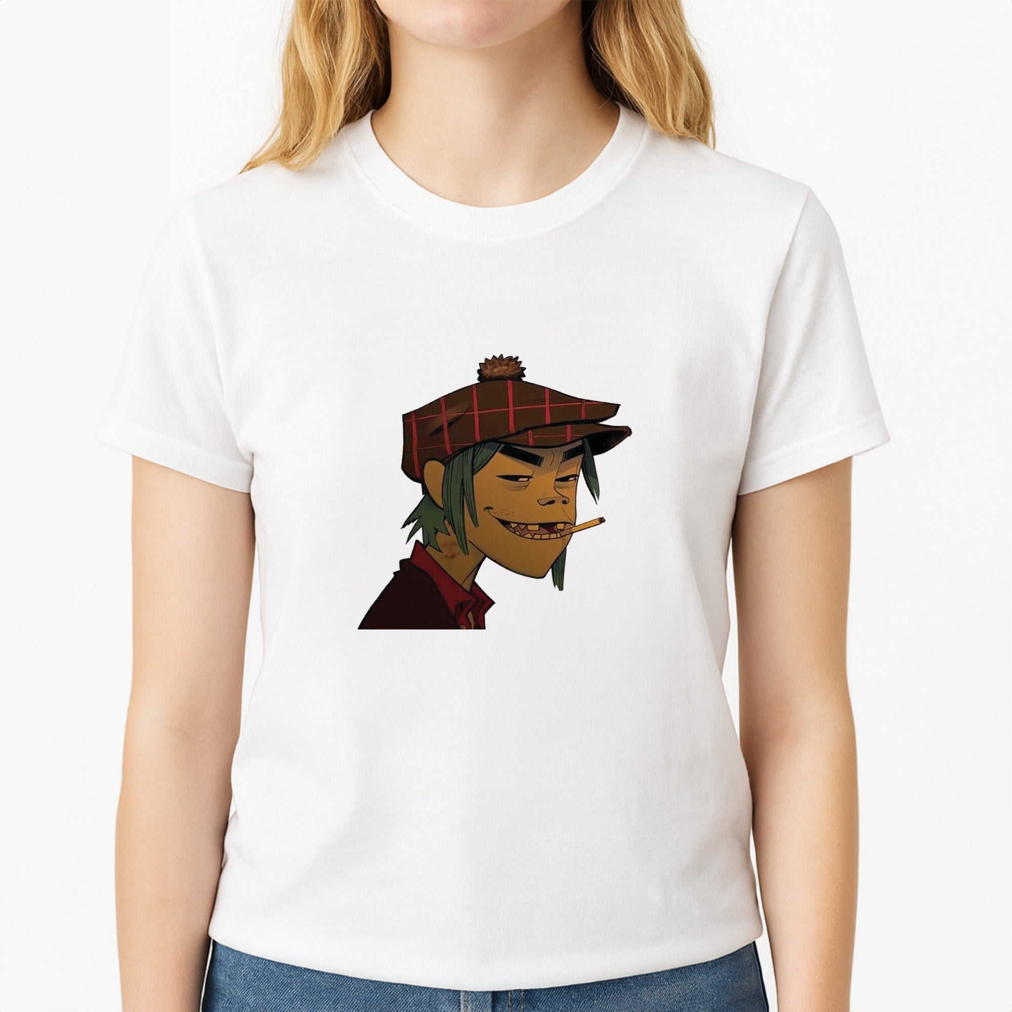 Style Unisex T-Shirt, worn by a female model