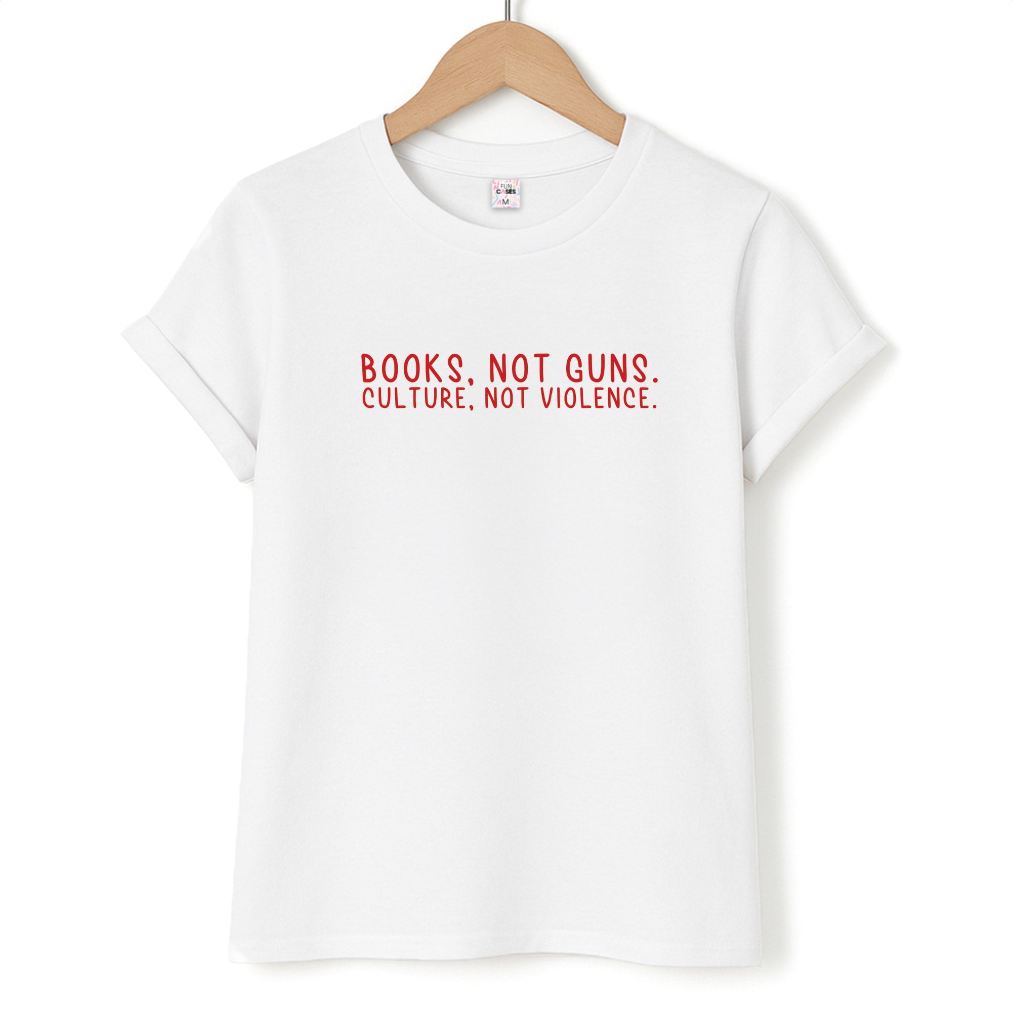 Books, Not Guns - TV Quotes T-Shirt