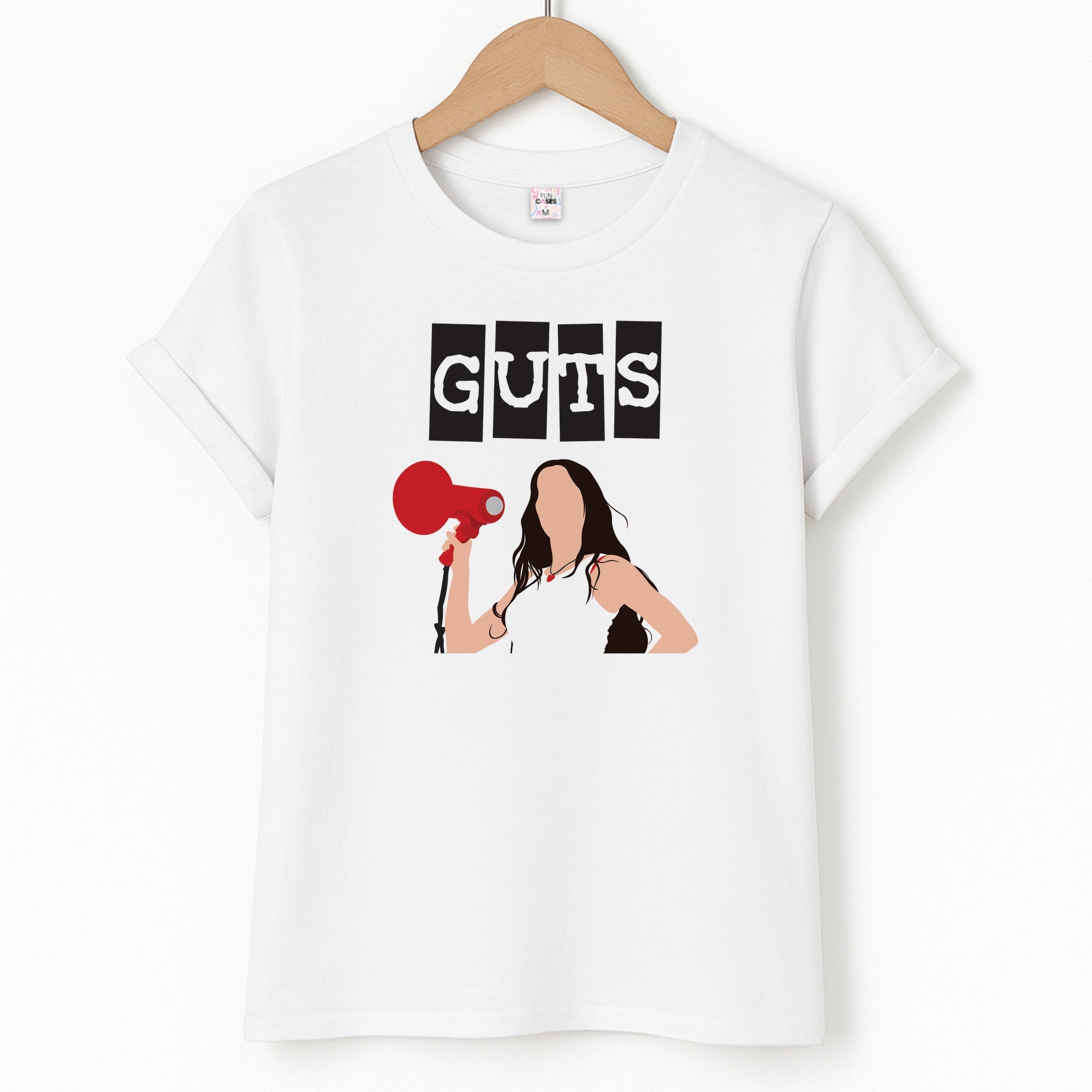 Olivia Red Megaphone T-Shirt