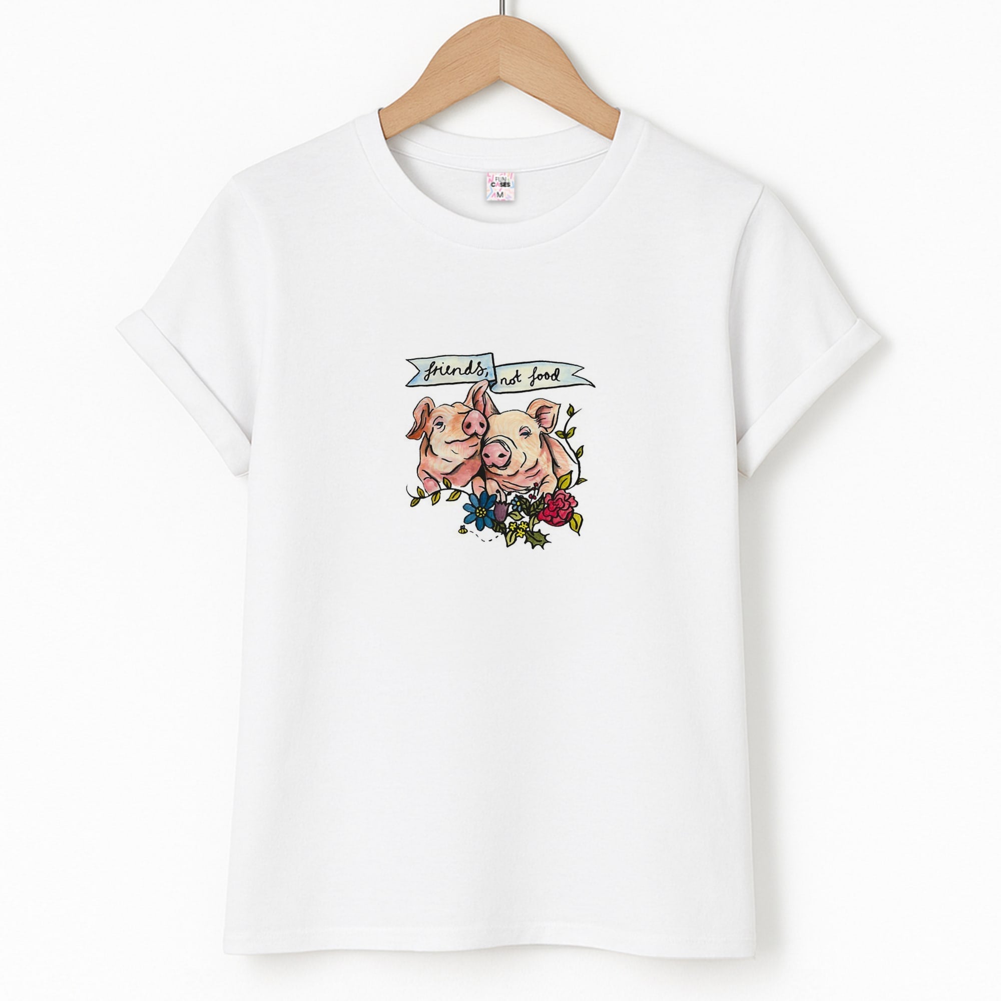 Friends Not Food - Vegan Unisex T-Shirt