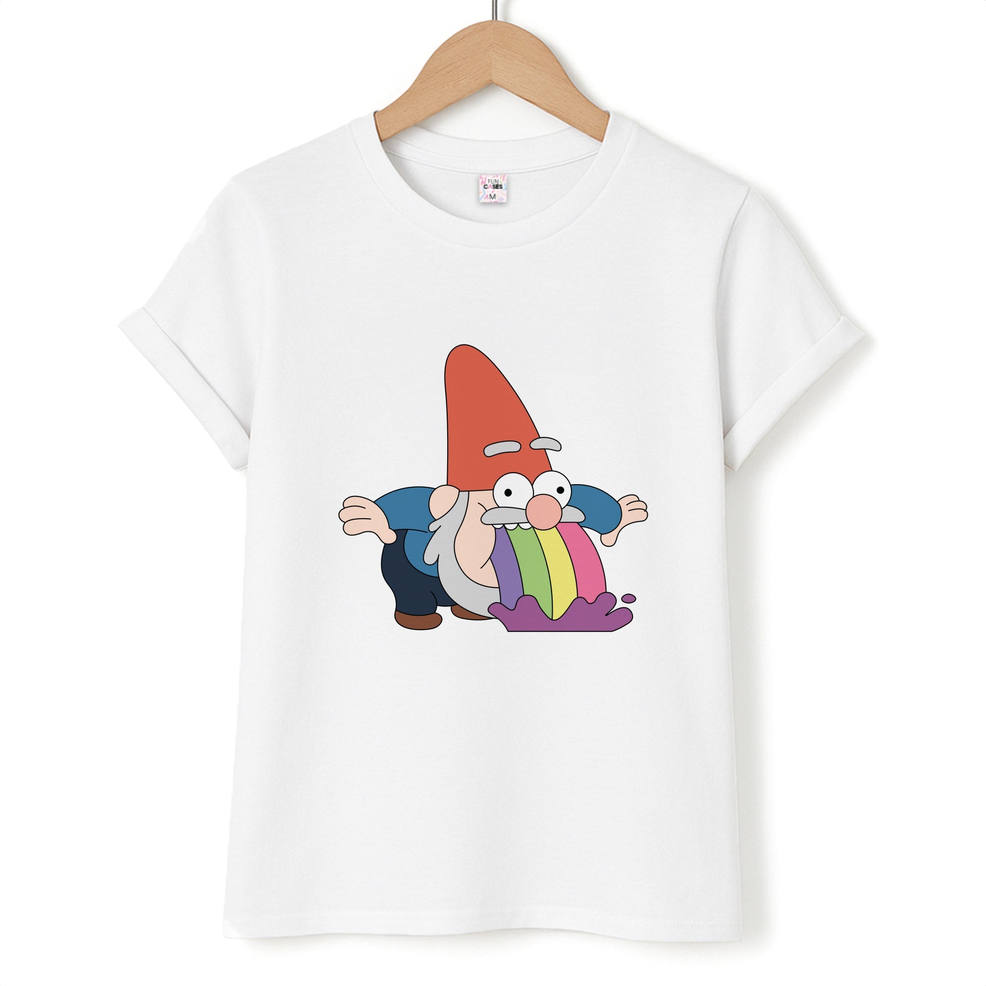Garden Gnome Rainbow Unisex T-Shirt