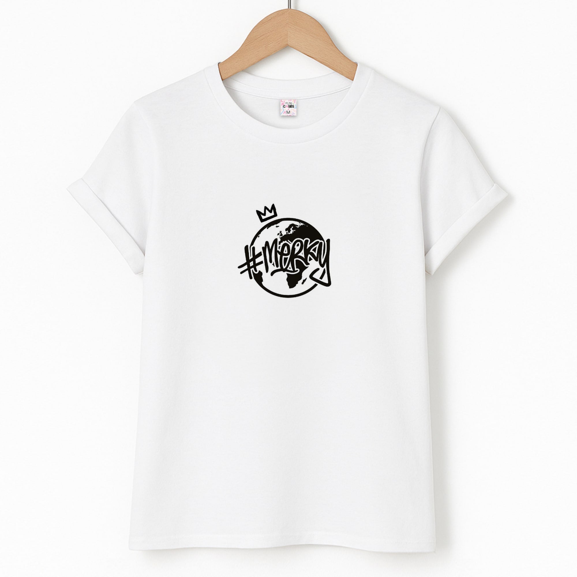 Hashtag Merky Globe Unisex T-Shirt