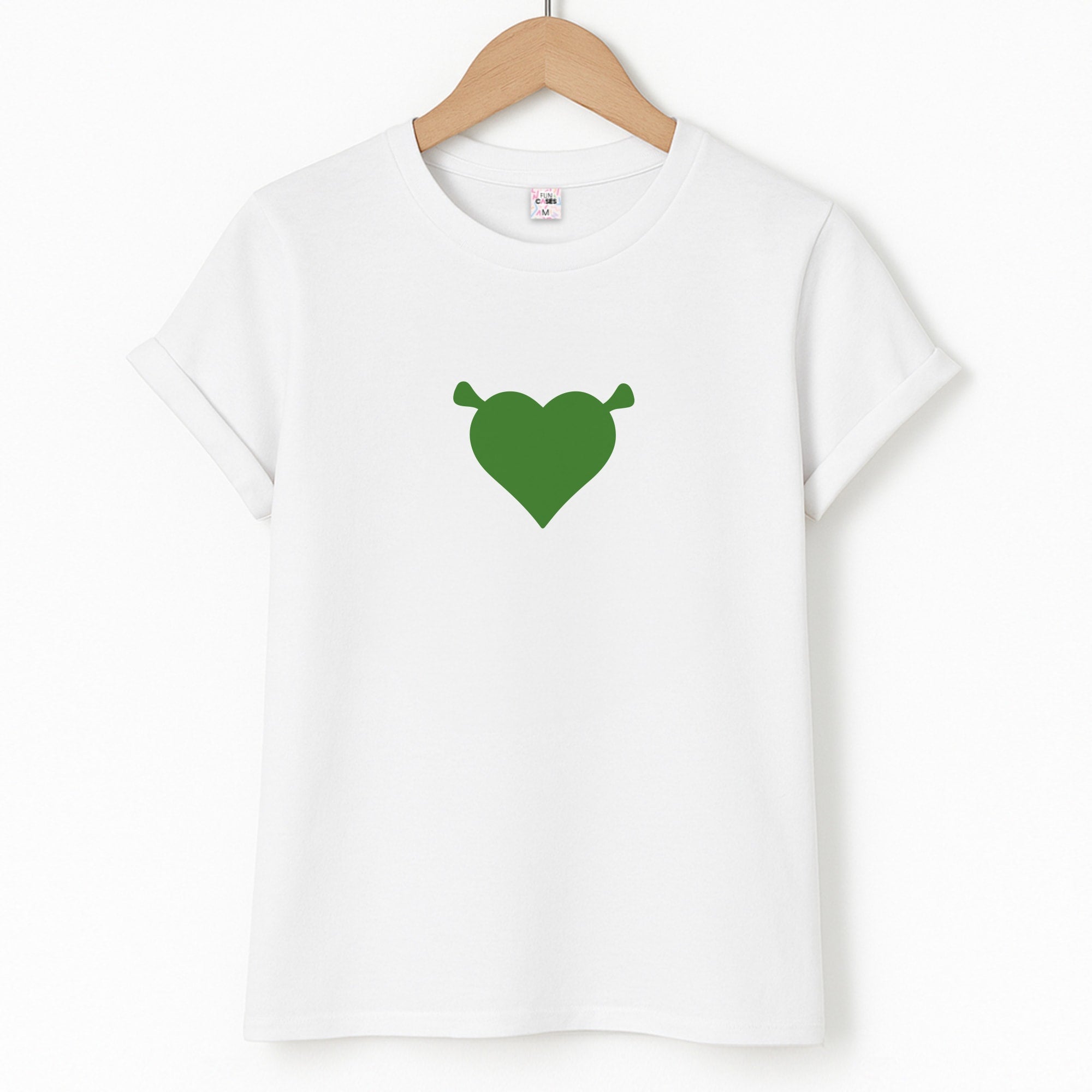 Green Ogre Heart Unisex T-Shirt