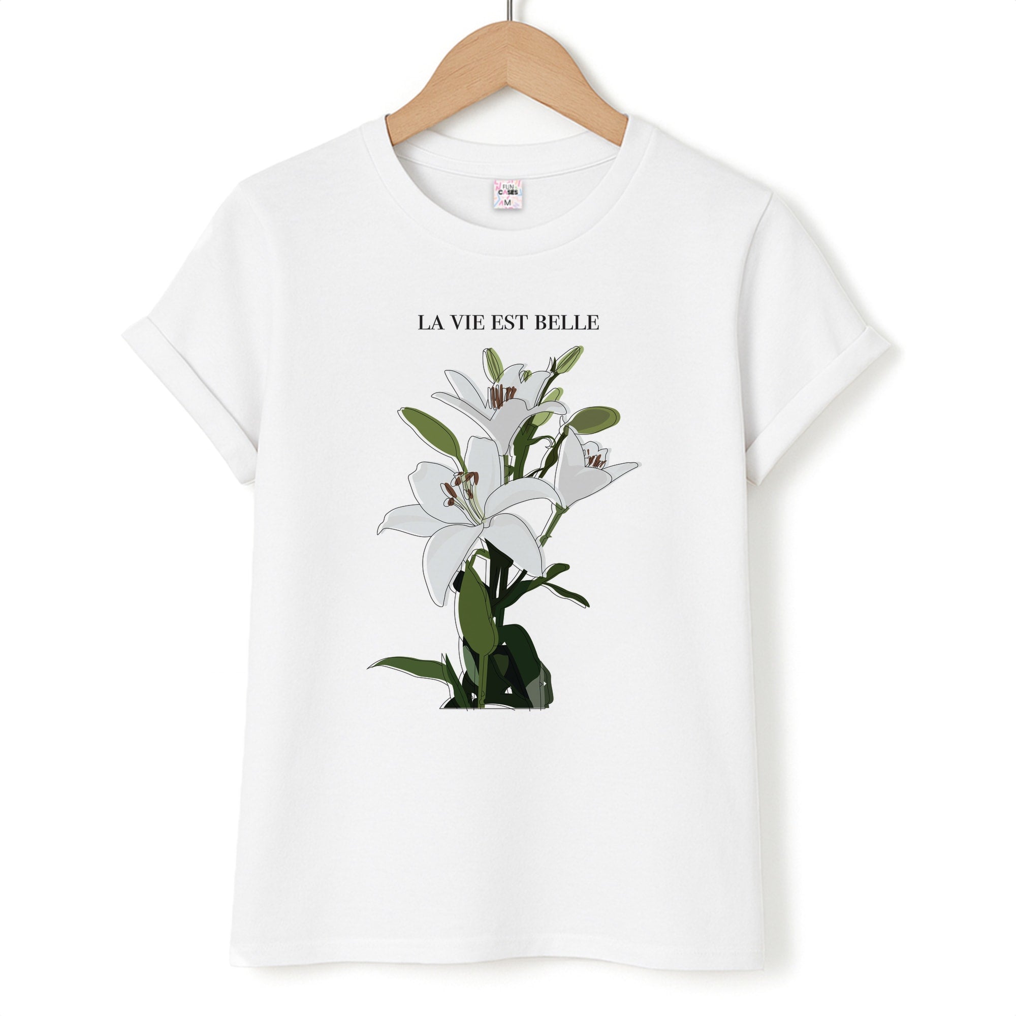 La Vie Est Belle - Clean Girl Aesthetic Unisex T-Shirt