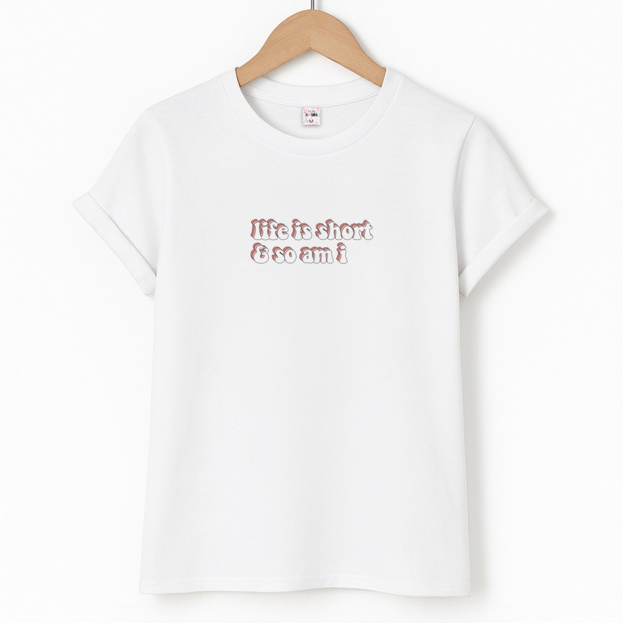 ife Is Short And So Am I - TikTok Unisex T-Shirt