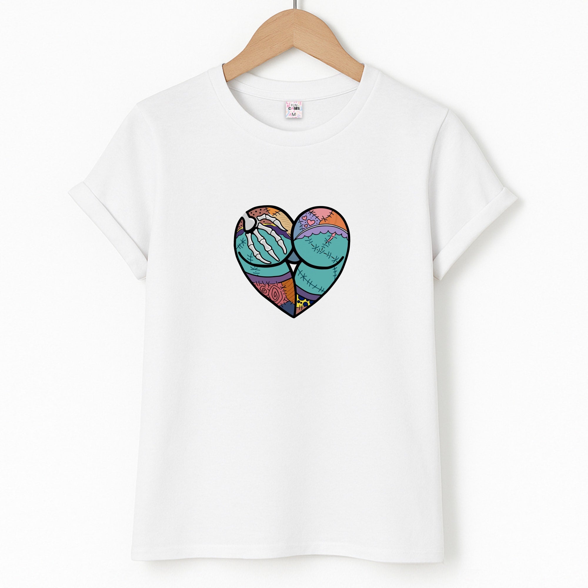 Sally And Jack Heart - TNBC Unisex T-Shirt