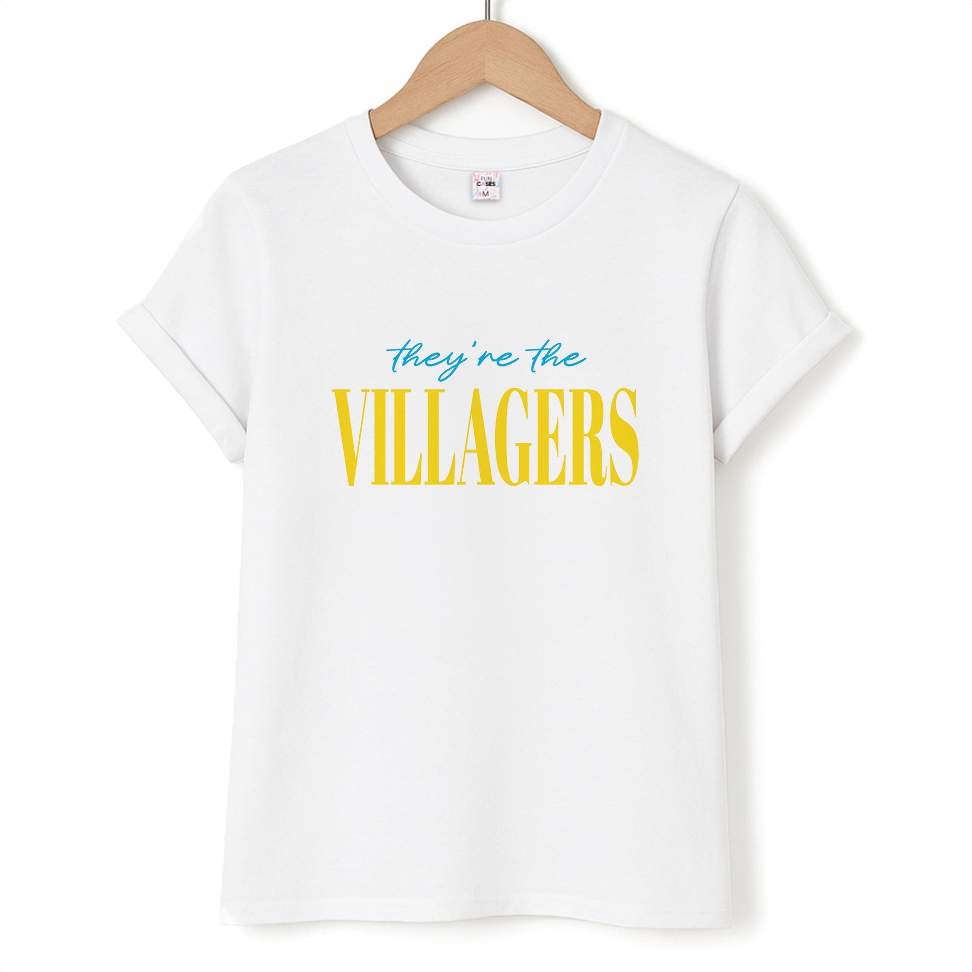 They're The Villagers Blue Unisex T-Shirt