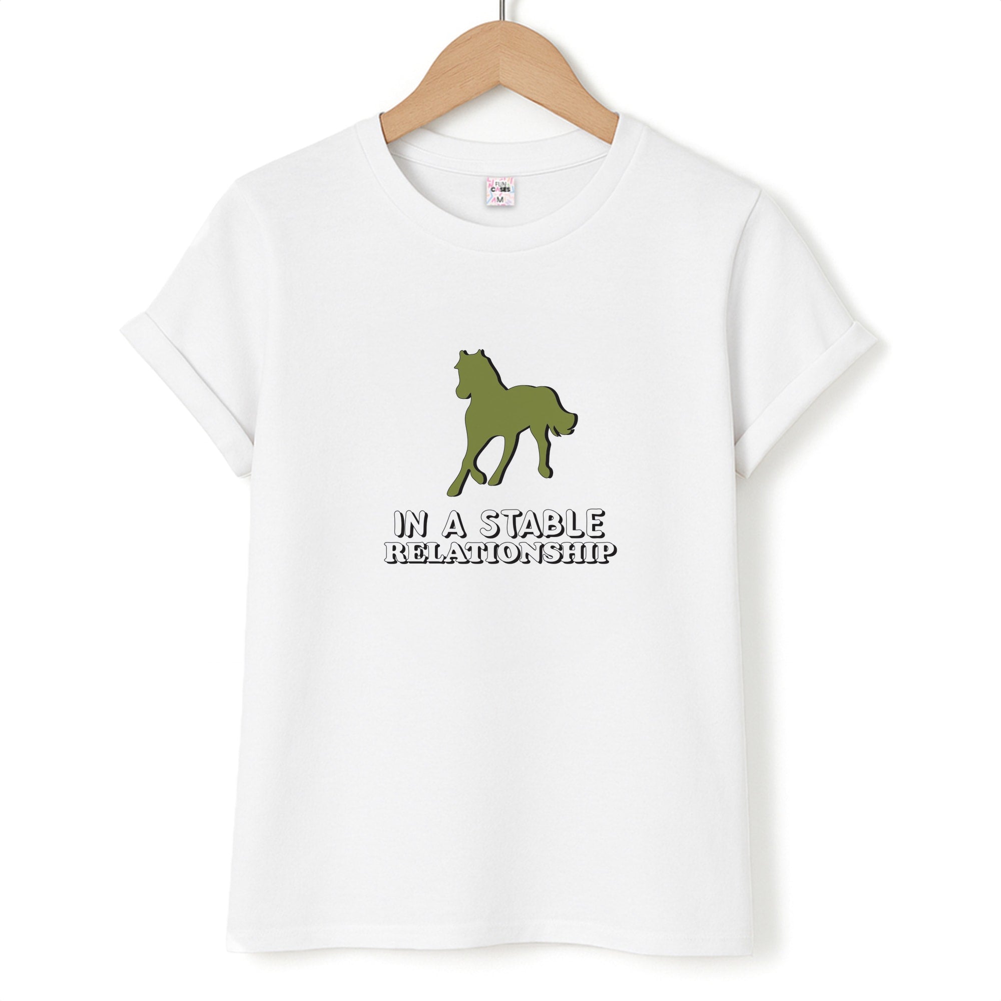 In A Stable Relationship - Horses Unisex T-Shirt