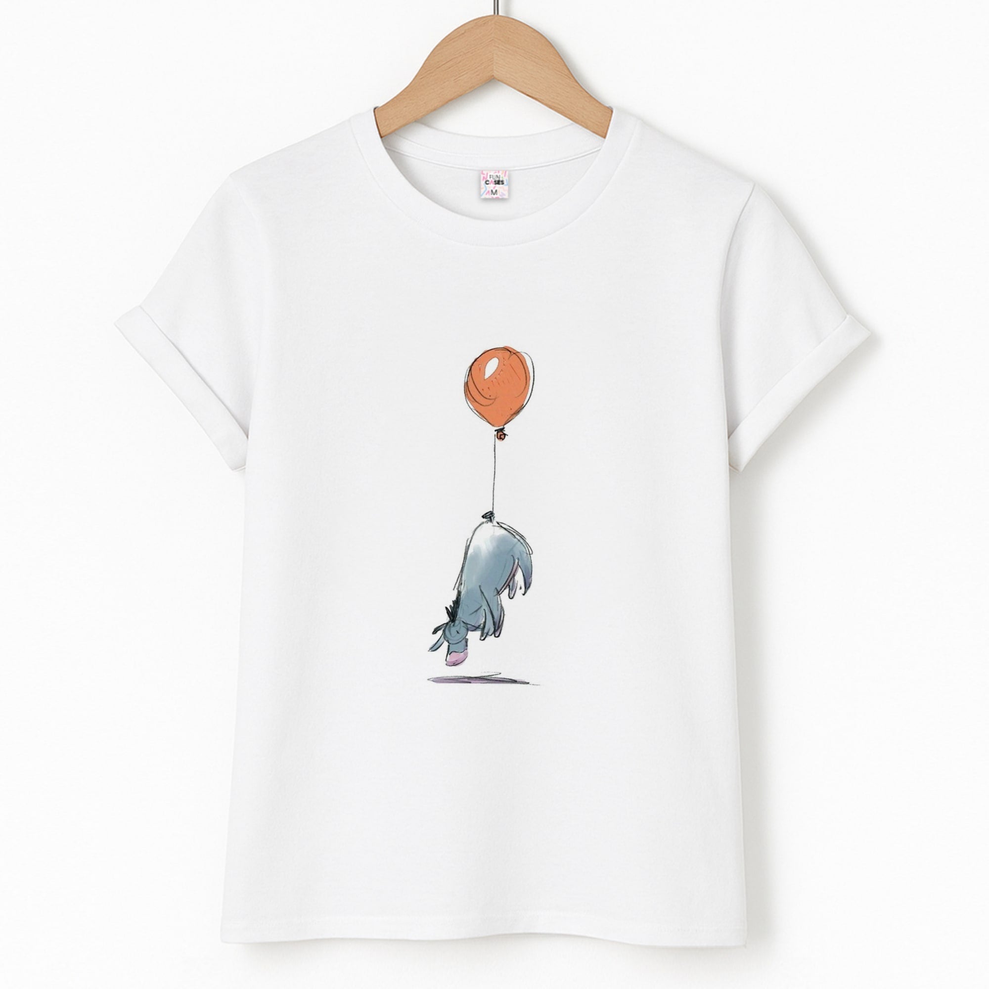 Donkey And His Balloon Unisex T-Shirt