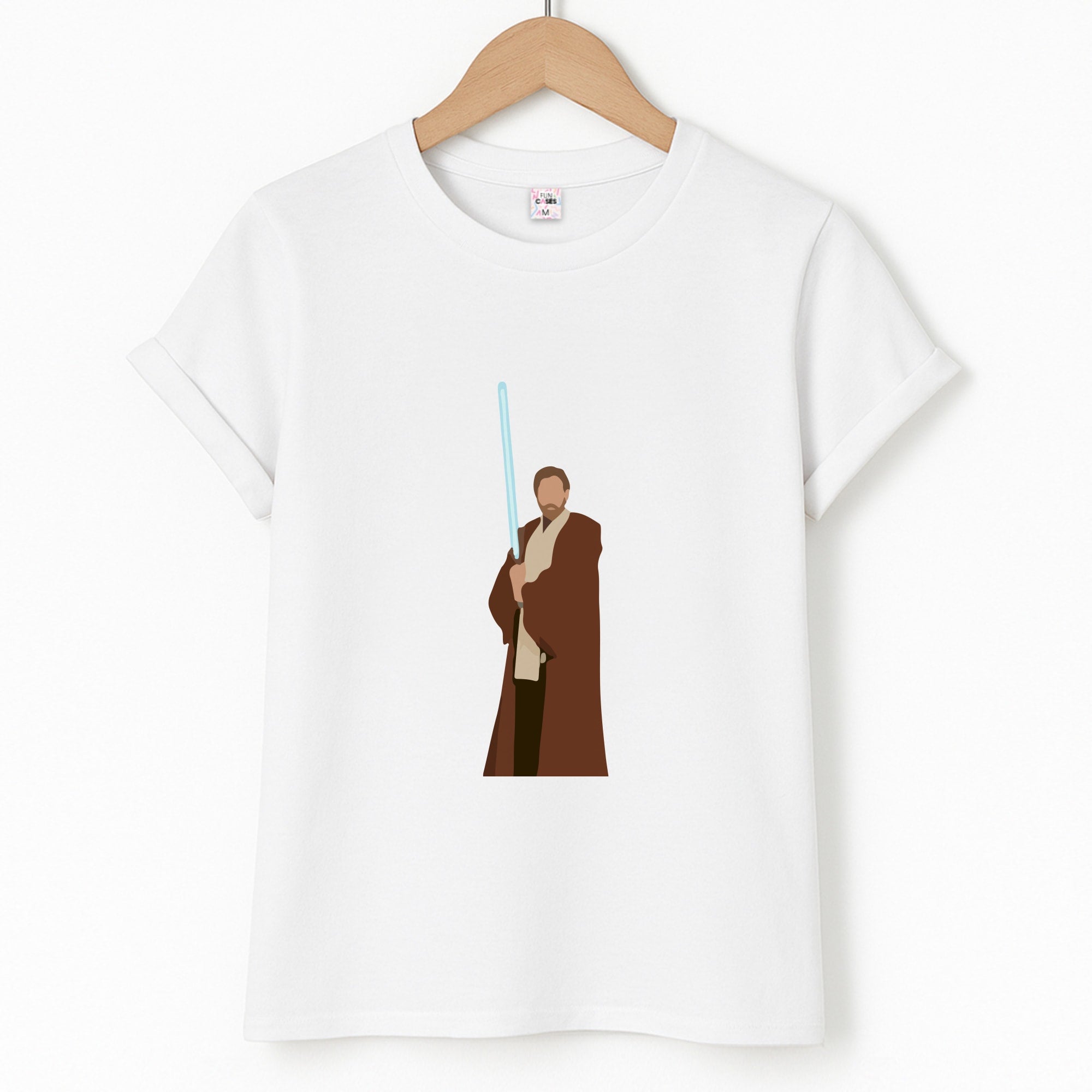 Kenobi Blue Lightsaber Unisex T-Shirt