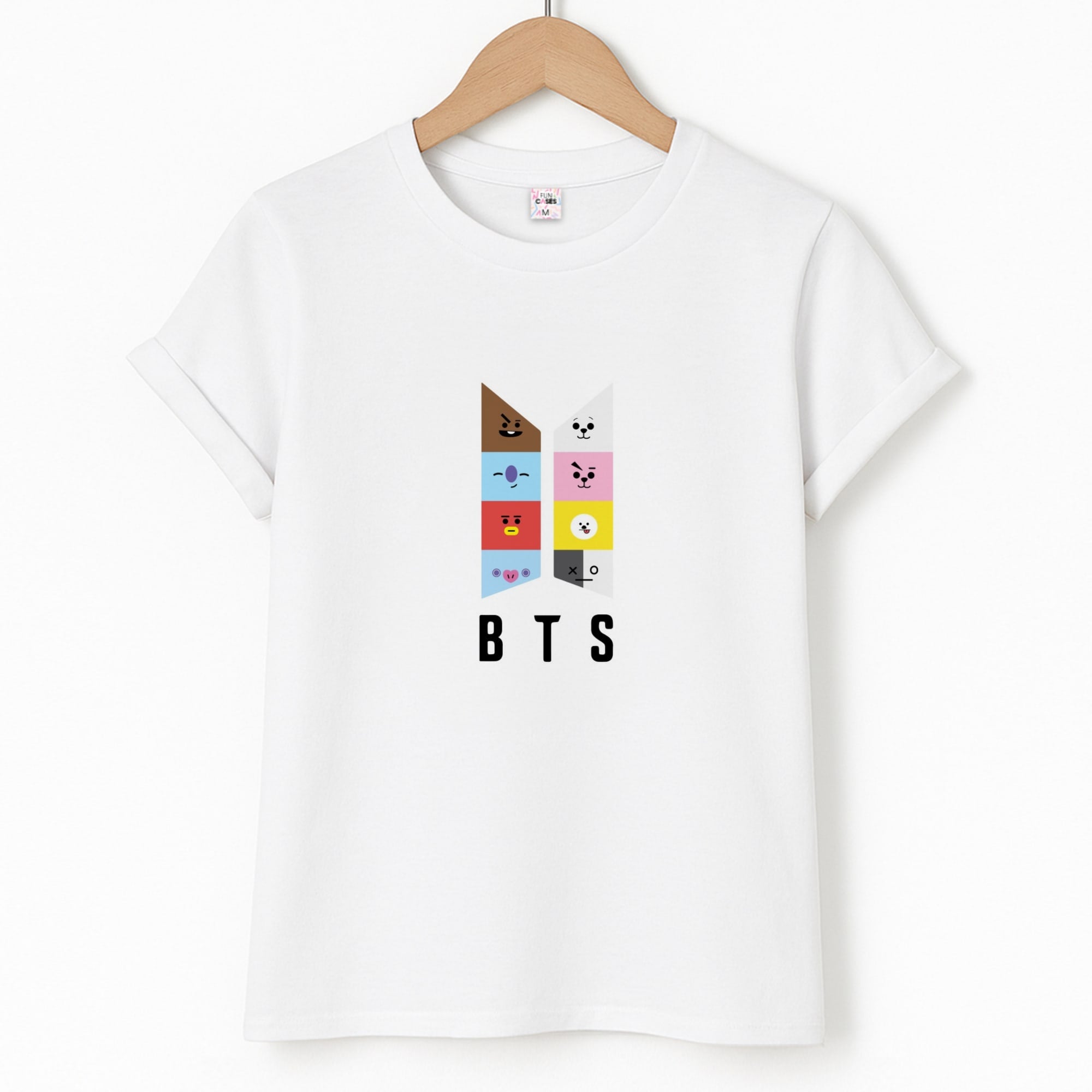 BT21 K-Pop Band Logo Unisex T-Shirt