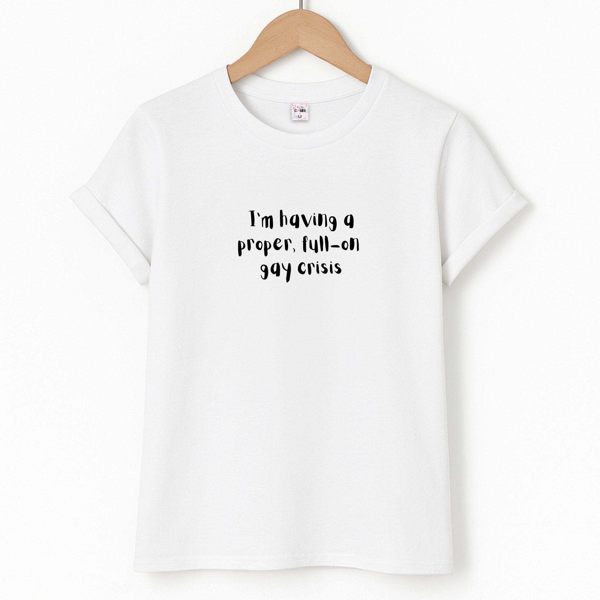 Gay Crisis - Heart TV Unisex T-Shirt