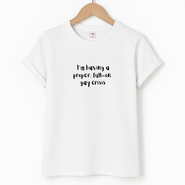 Gay Crisis - Heart TV Unisex T-Shirt