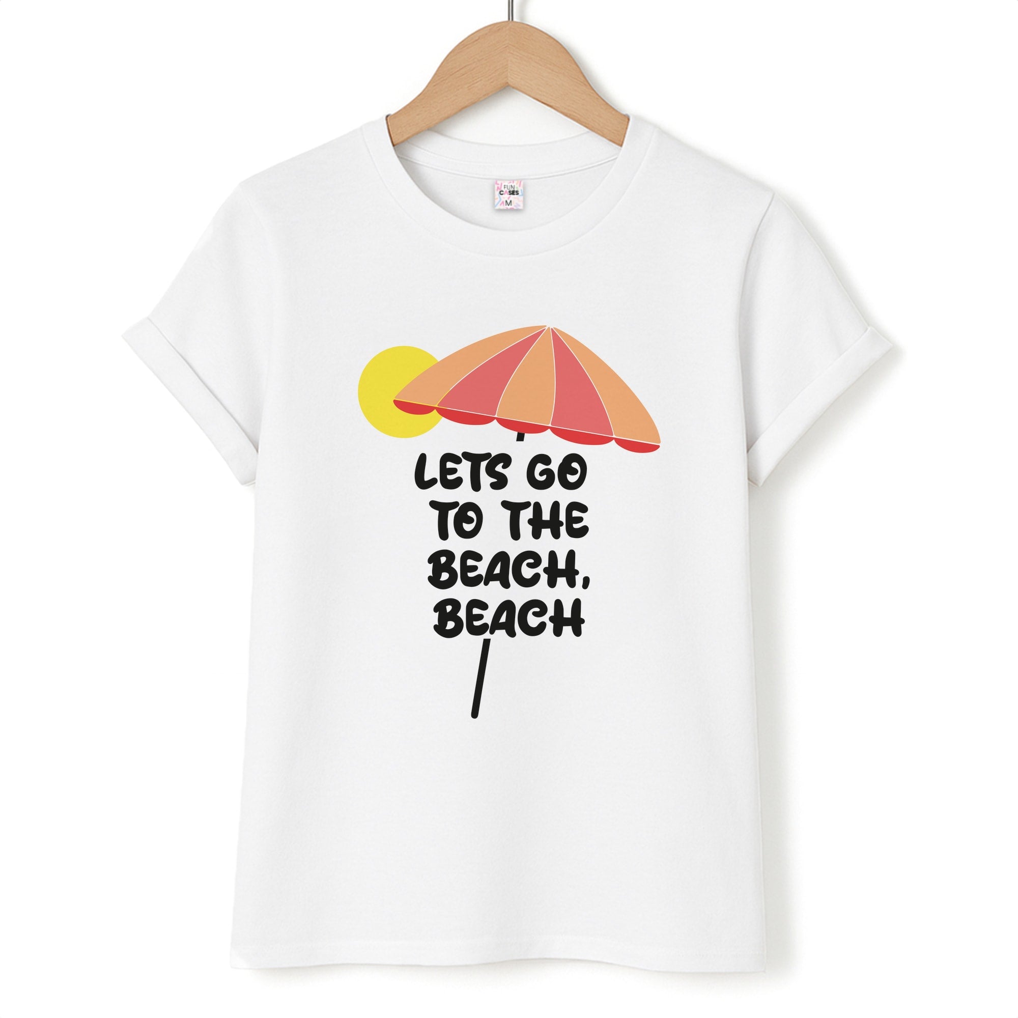 Lets Go To The Beach - Summer Quotes Unisex T-Shirt