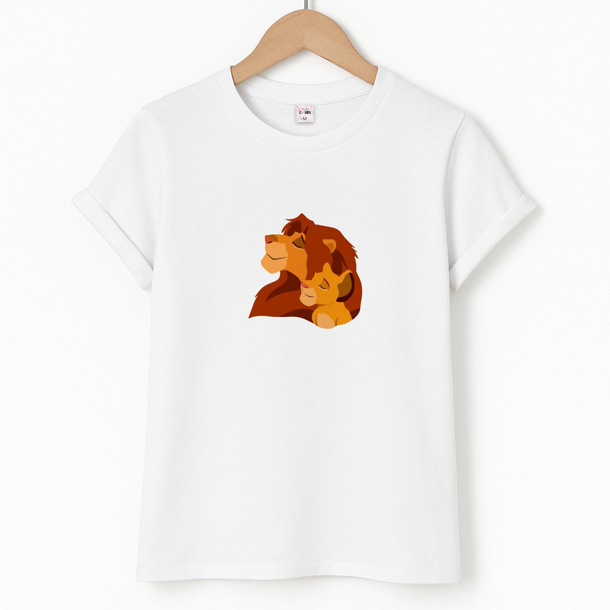 King Lion And Cub Unisex T-Shirt