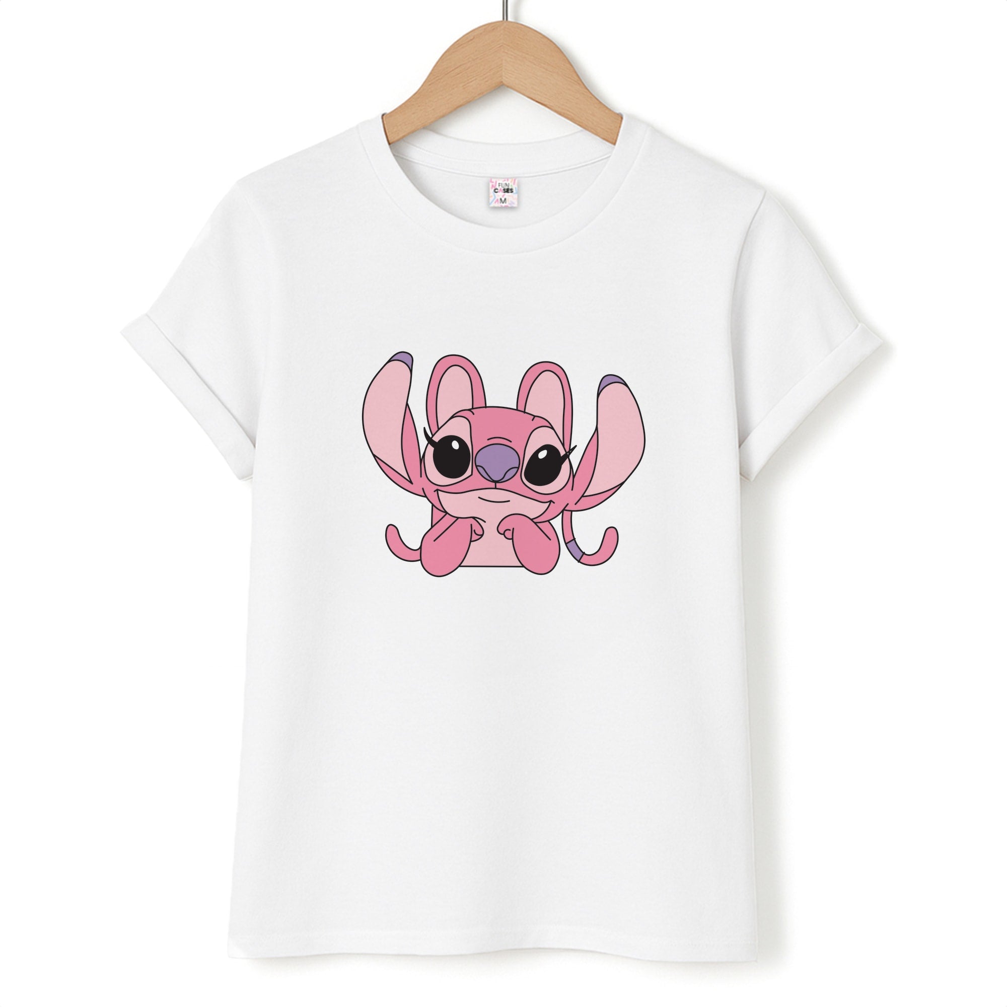Gazing - Pink Alien Unisex T-Shirt
